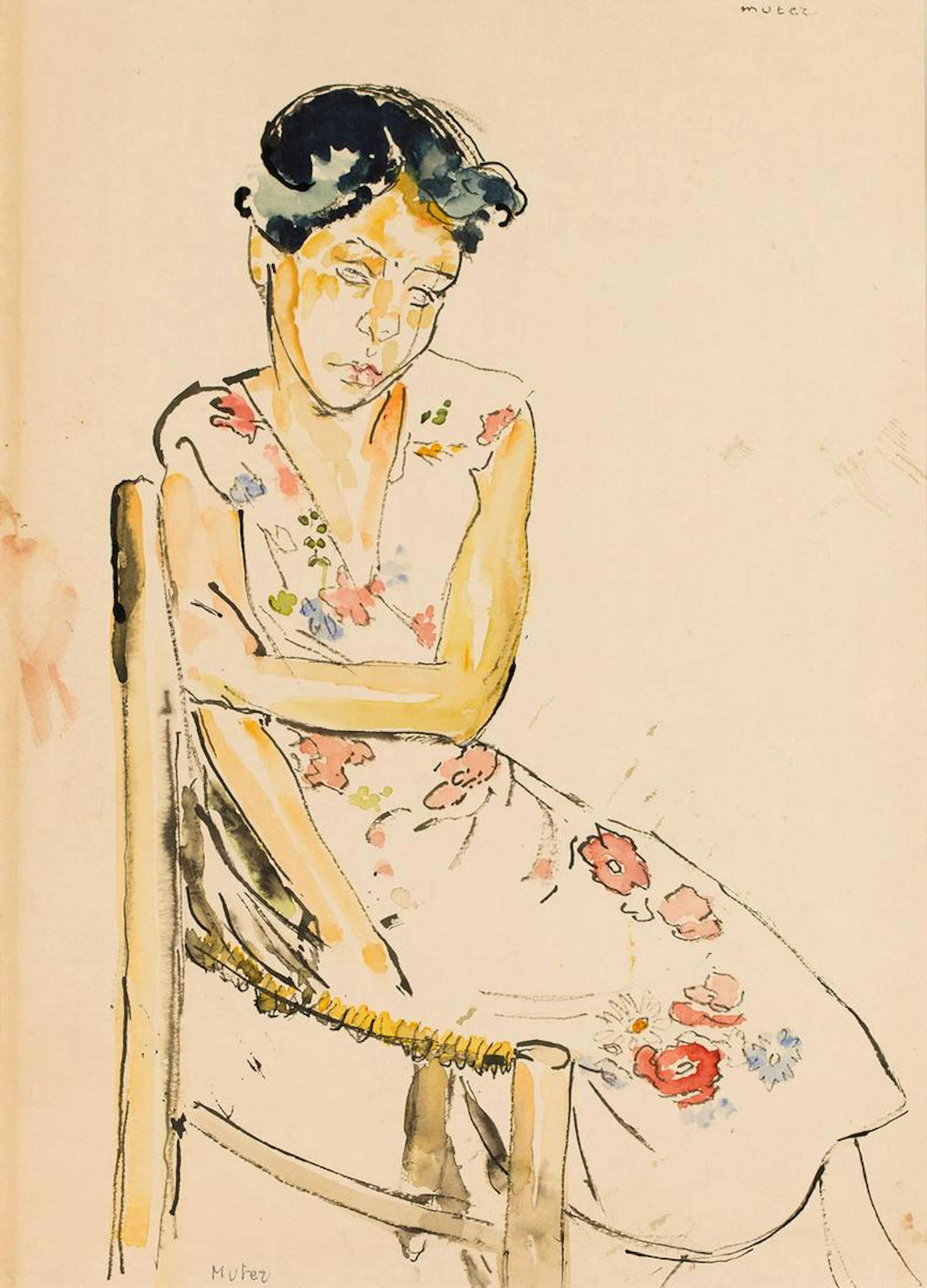 Mela (Maria Melania) Muter (Mutermilch) (1876 - 1967),