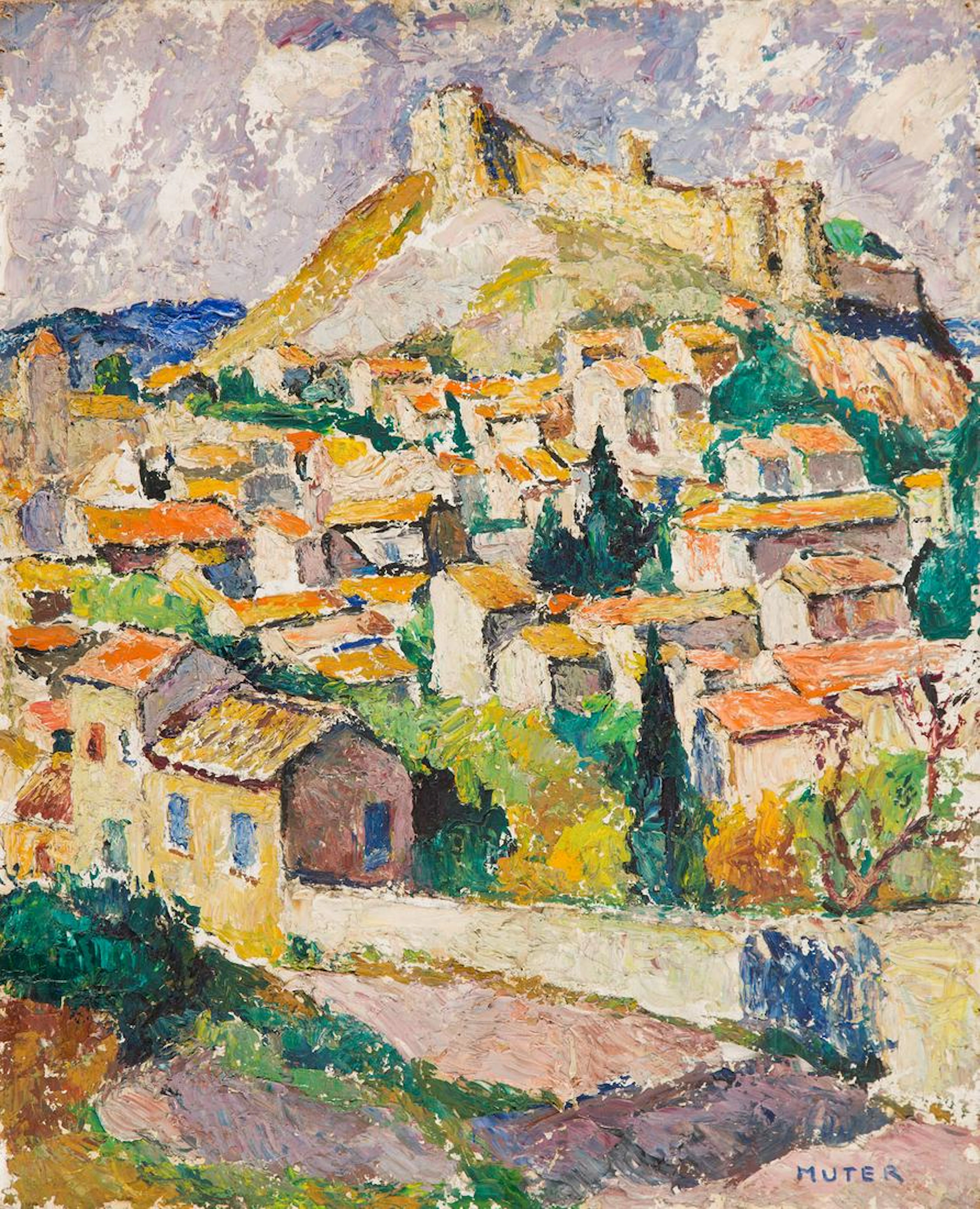 Mela Muter \ Maria Melania Mutermilch, Landscape from