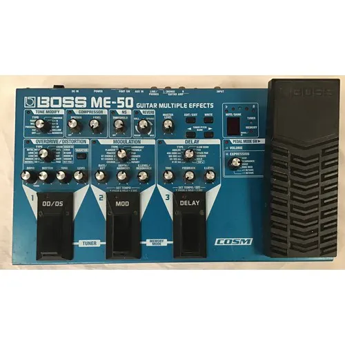 BOSS MULTI EFFECT UNIT. The ME-50 Guitar Multiple Effects is... | Barnebys