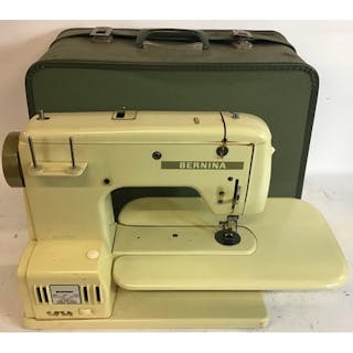 Bernina mini matic sewing machine with case.