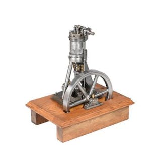 A UNIQUE AND RARE MODEL OF RUDOLF DIESEL'S FAMOUS THIRD TEST DIESEL ENGINE