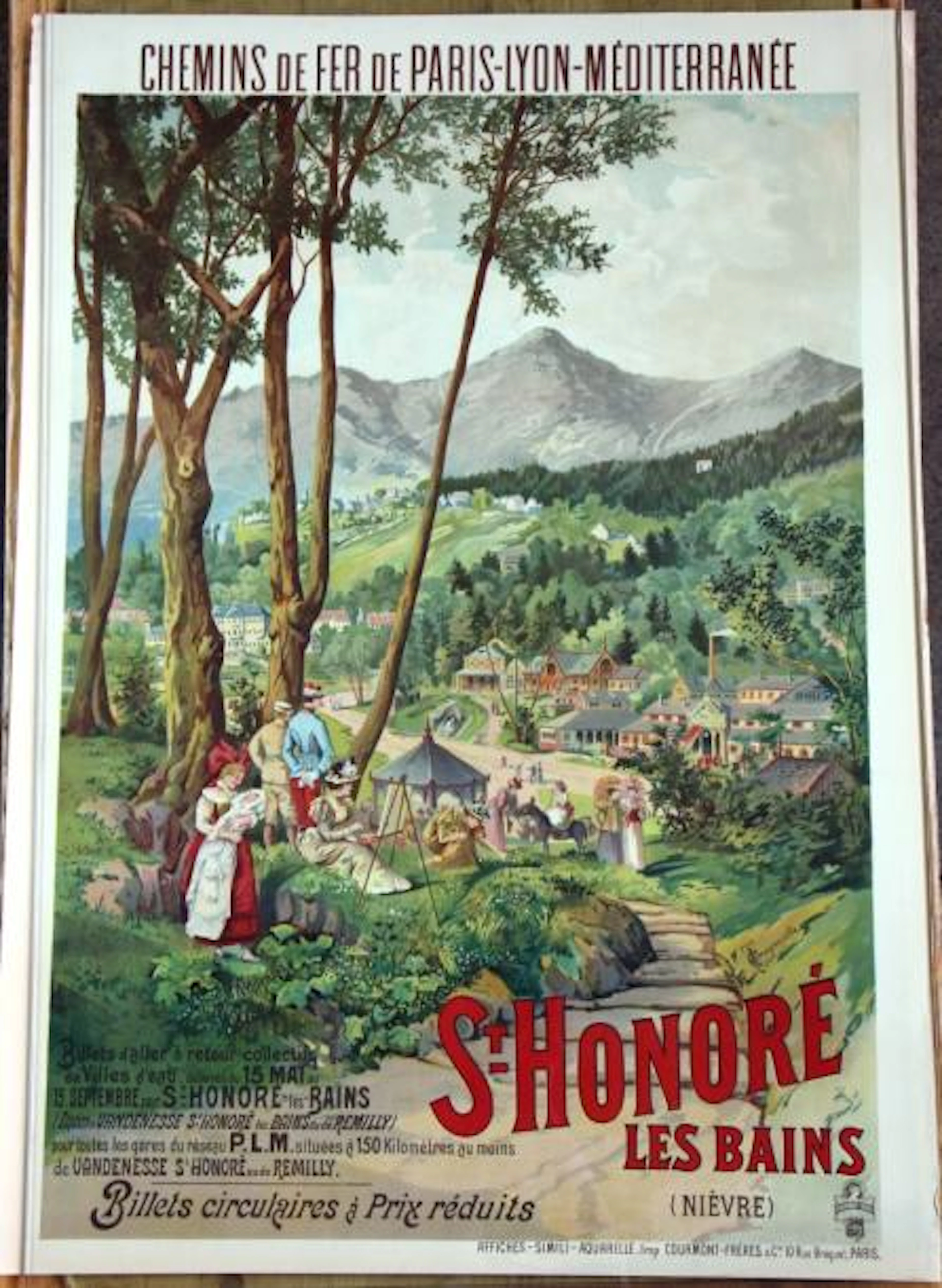 H.G. TANCONVILLE - PLM. Saint-Honoré-les-Bains…
