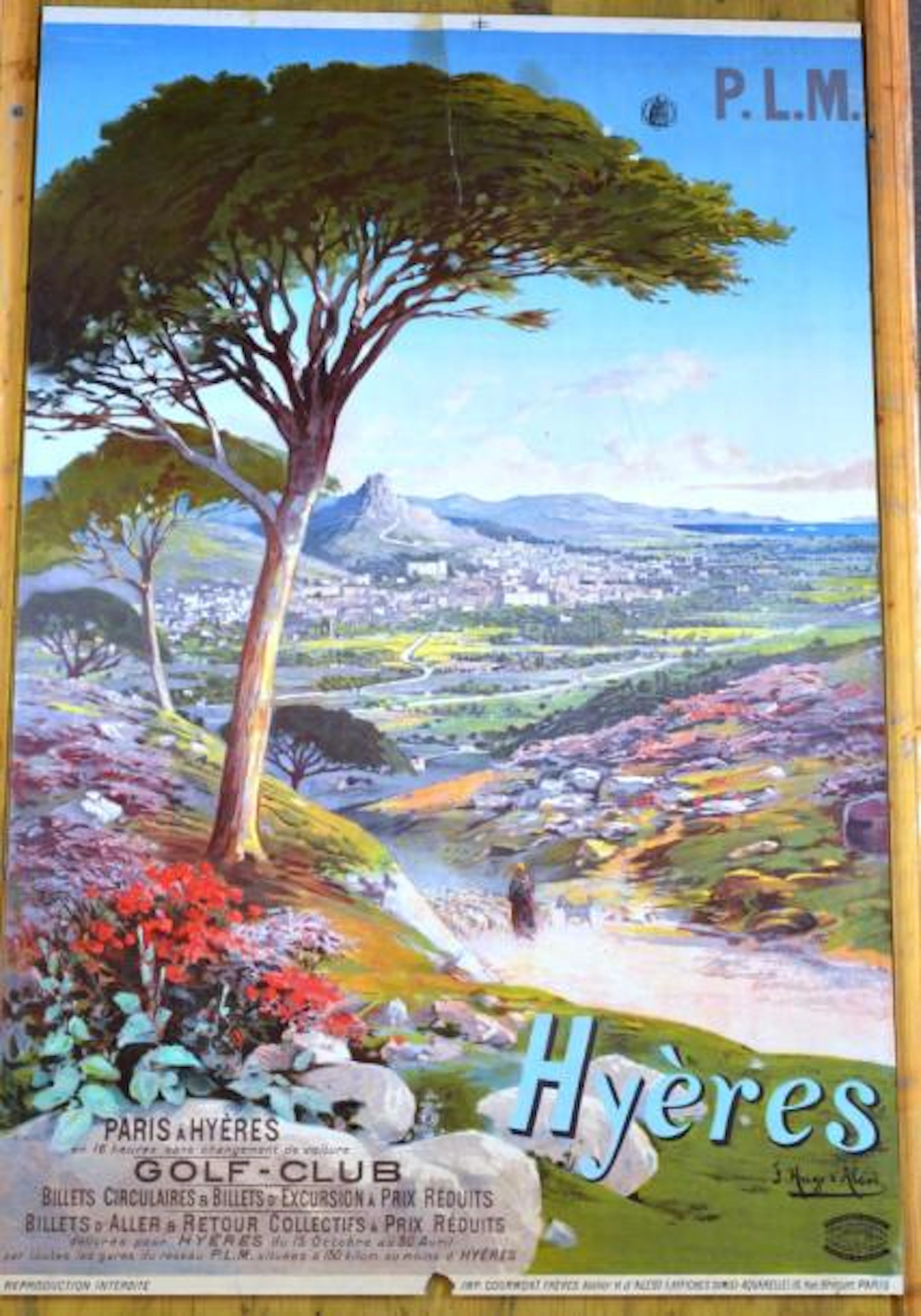 Hugo d'ALÉSI – PLM. Hyères. Imp. Courmont…