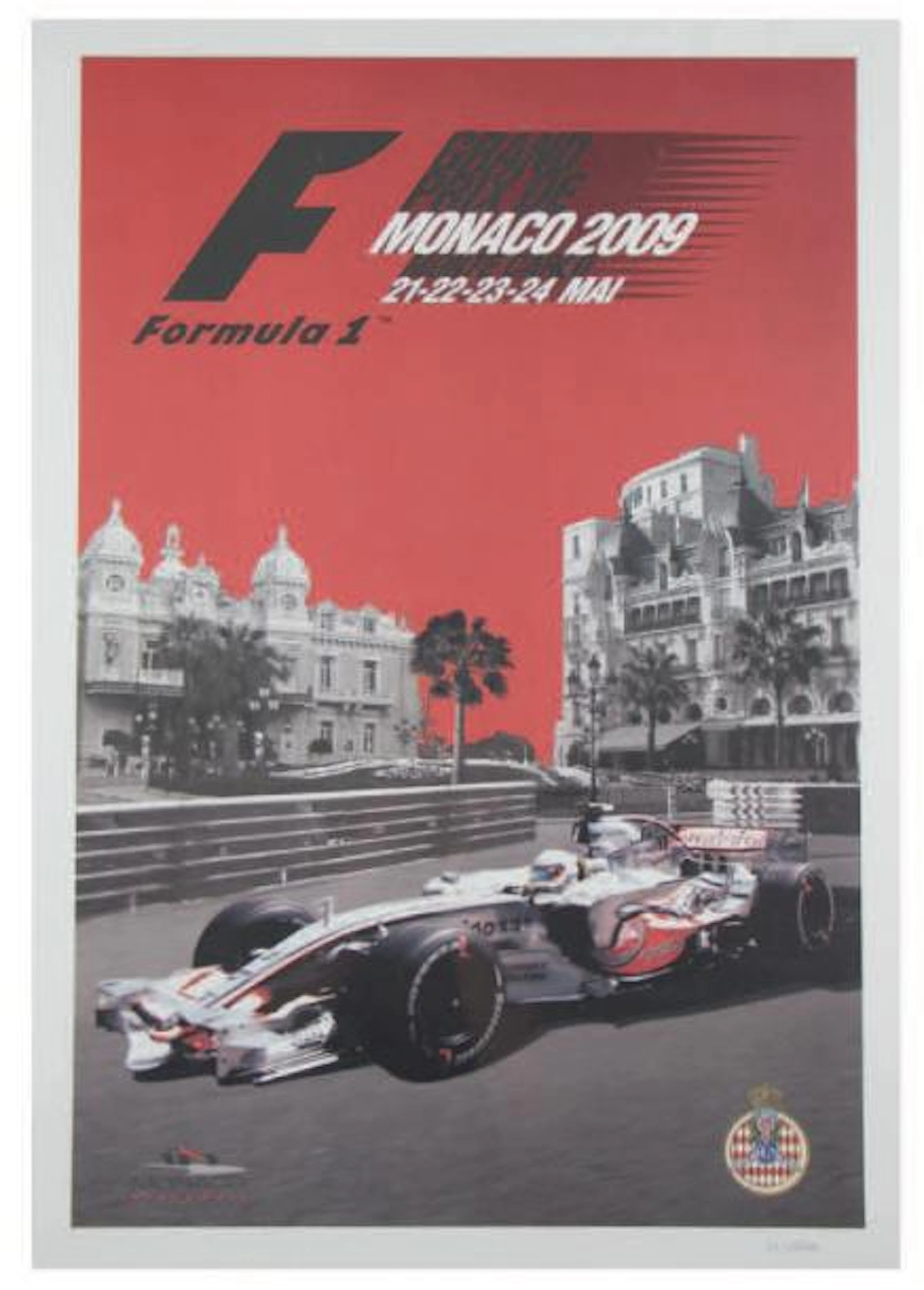 Grand Prix de Monaco 2009 Sérigraphie Edition…
