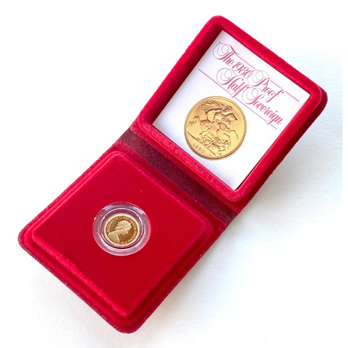 An Elizabeth II Gold Proof Half Sovereign, 1980, In Protecti... | Barnebys