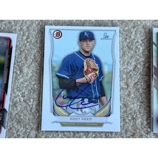REDS Hand Signed Rookie CODY REED