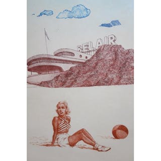Frank Martin signed Limited Edition lithograph, ' Bell Air '...