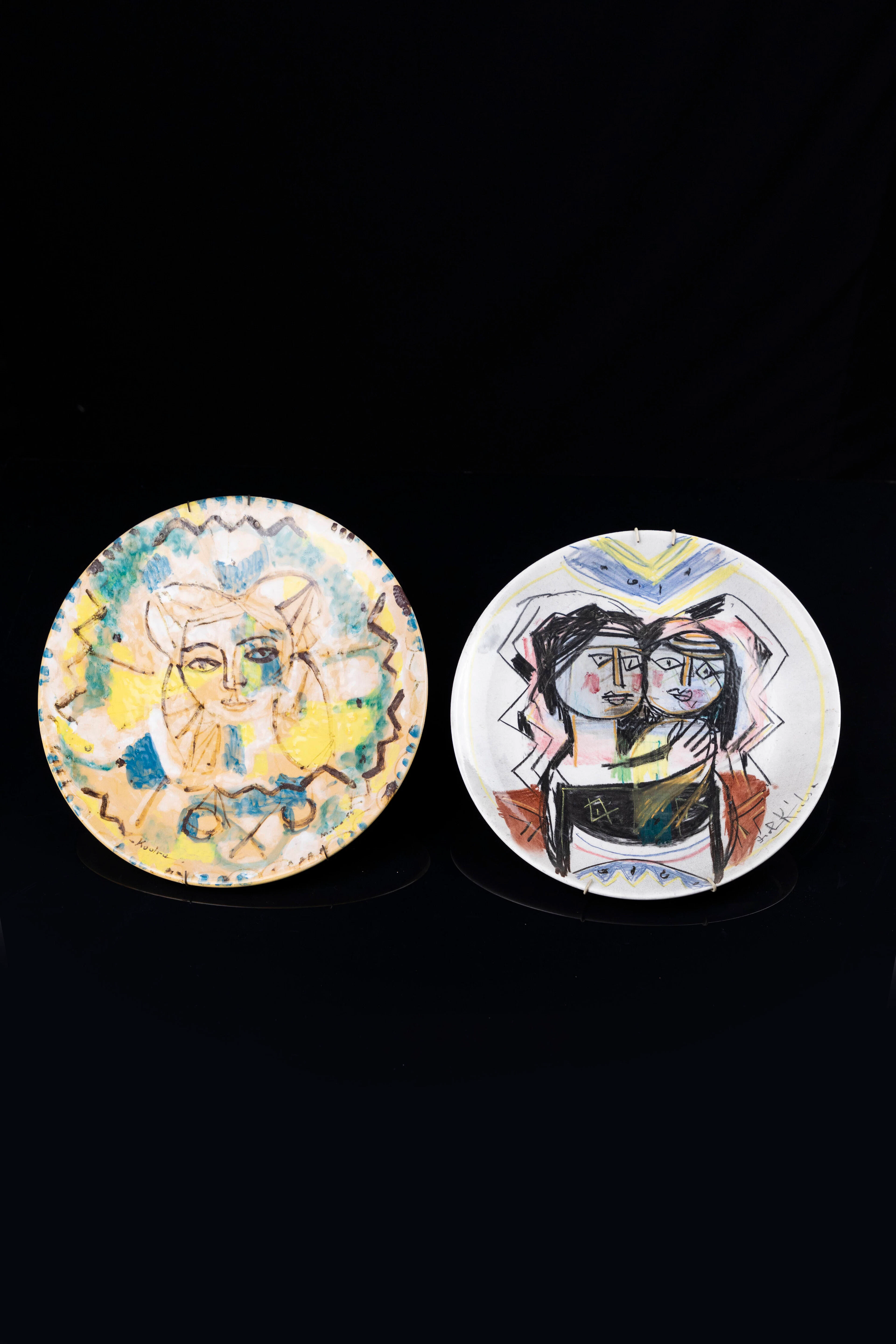 IBRAHIM KODRA - 'Amanti' 1963 'Ritratto di ragazza'