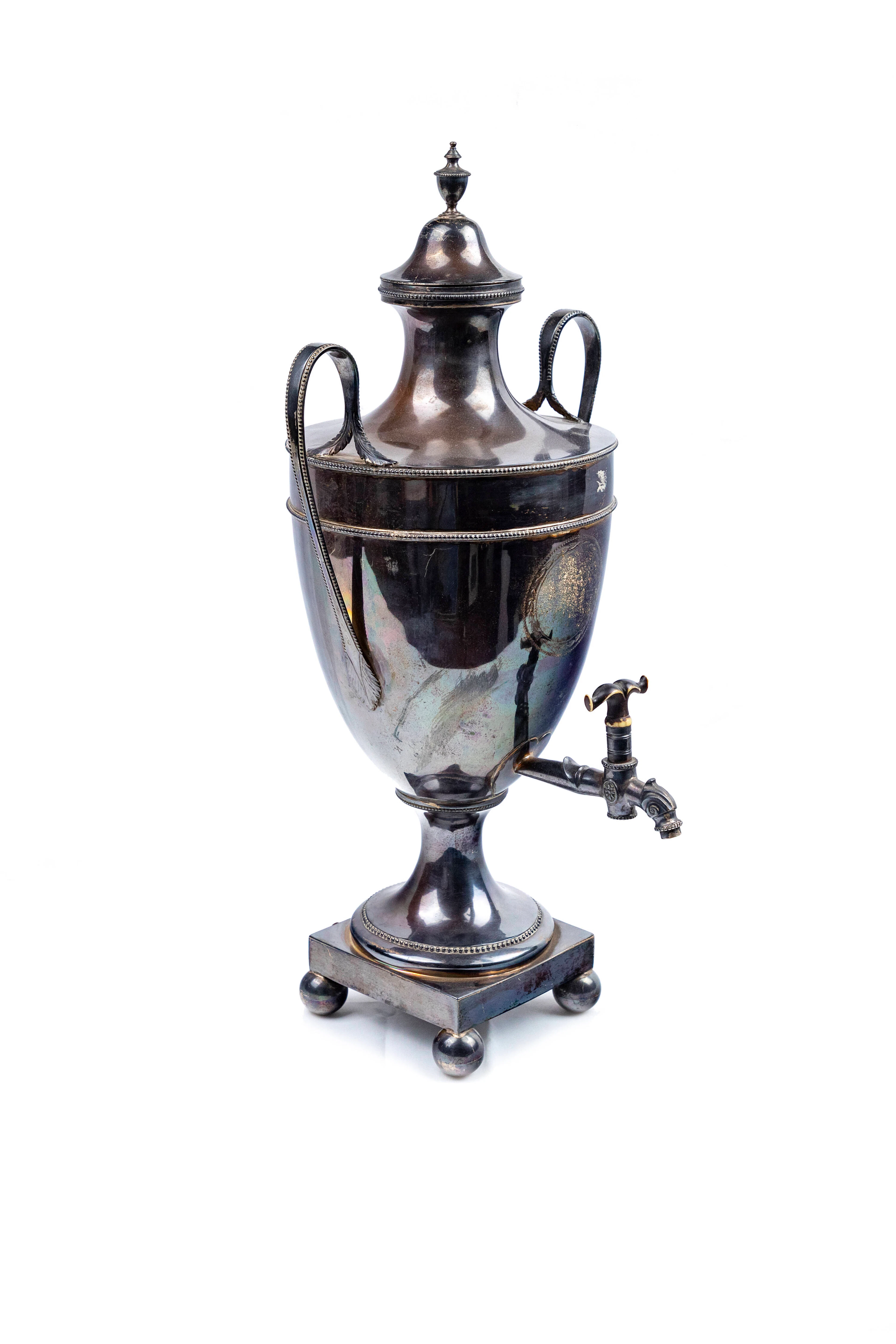 GRANDE SAMOVAR IN ARGENTO