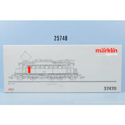 Märklin mfx digital H0 37470 E-Lok der DB, BN E04 18, Z 1, in OVP ...