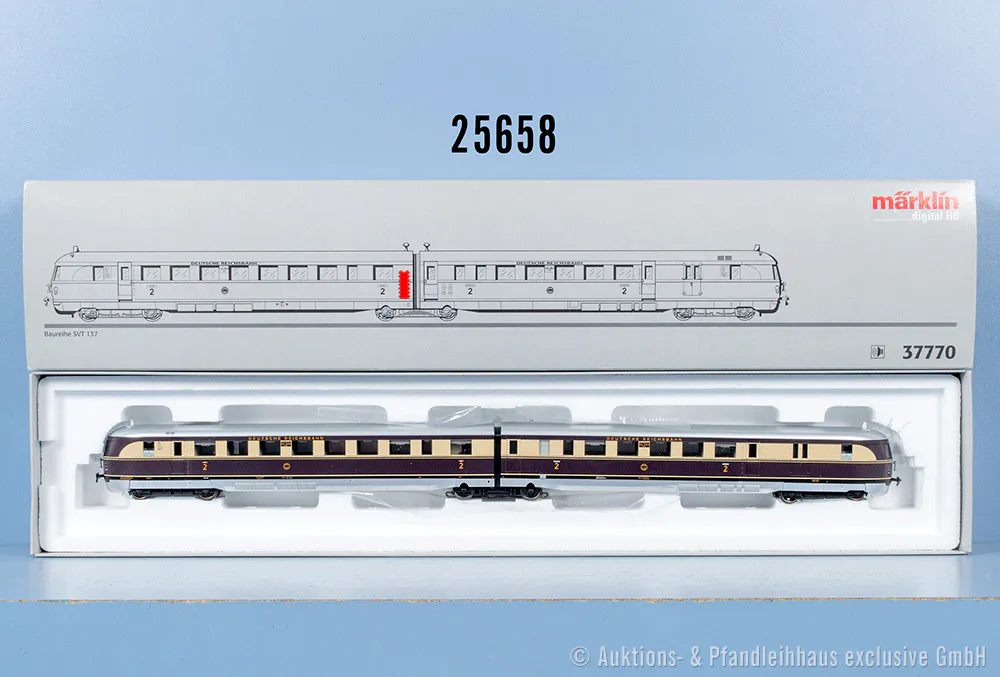 Märklin digital H0 37770 2-teiliger Dieseltriebzug Fliegender Hamburger ...