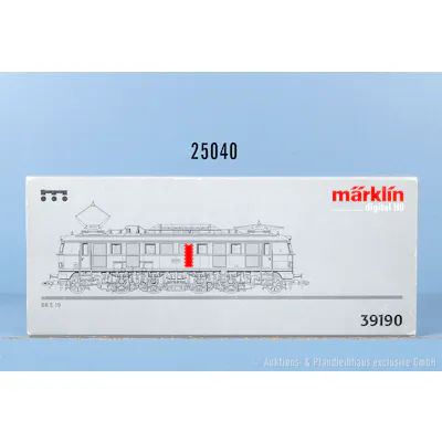 Märklin fx digital H0 39190 E-Lok der DB, BN E19 11, Z 1-2, in OVP ...