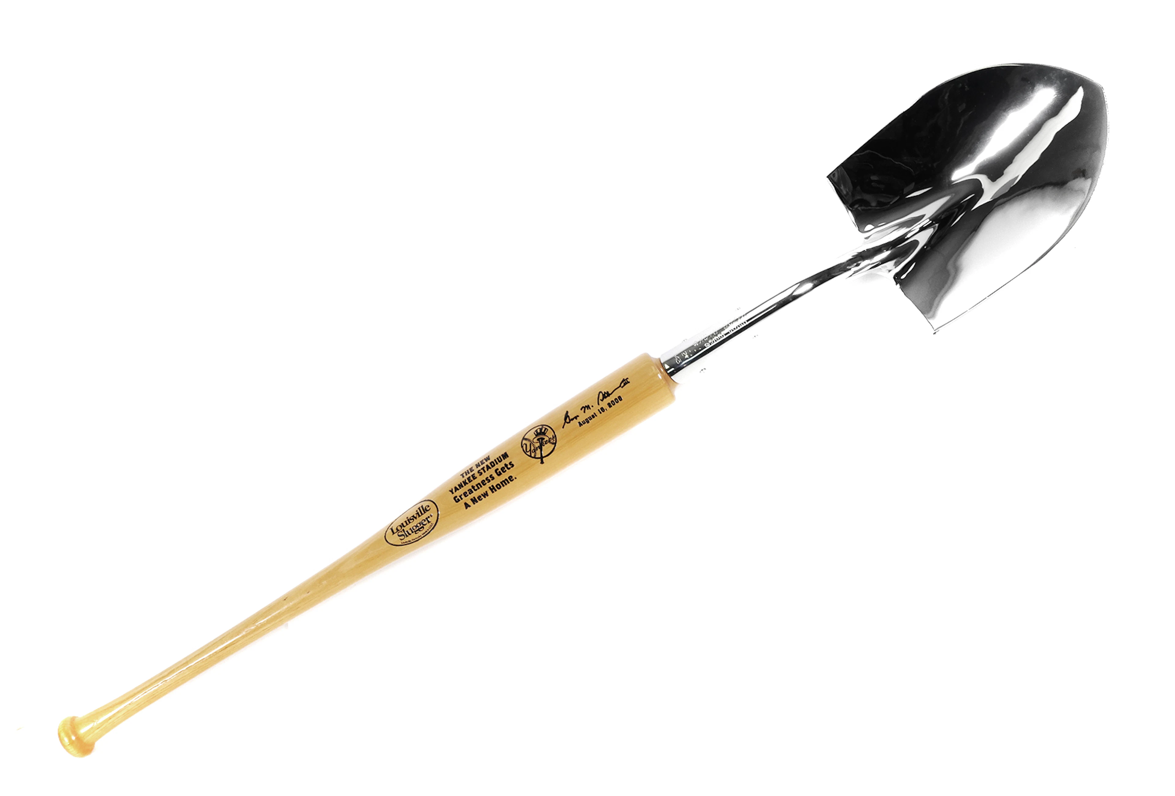 RARE YANKEES Stadium Groundbreaking Shovel