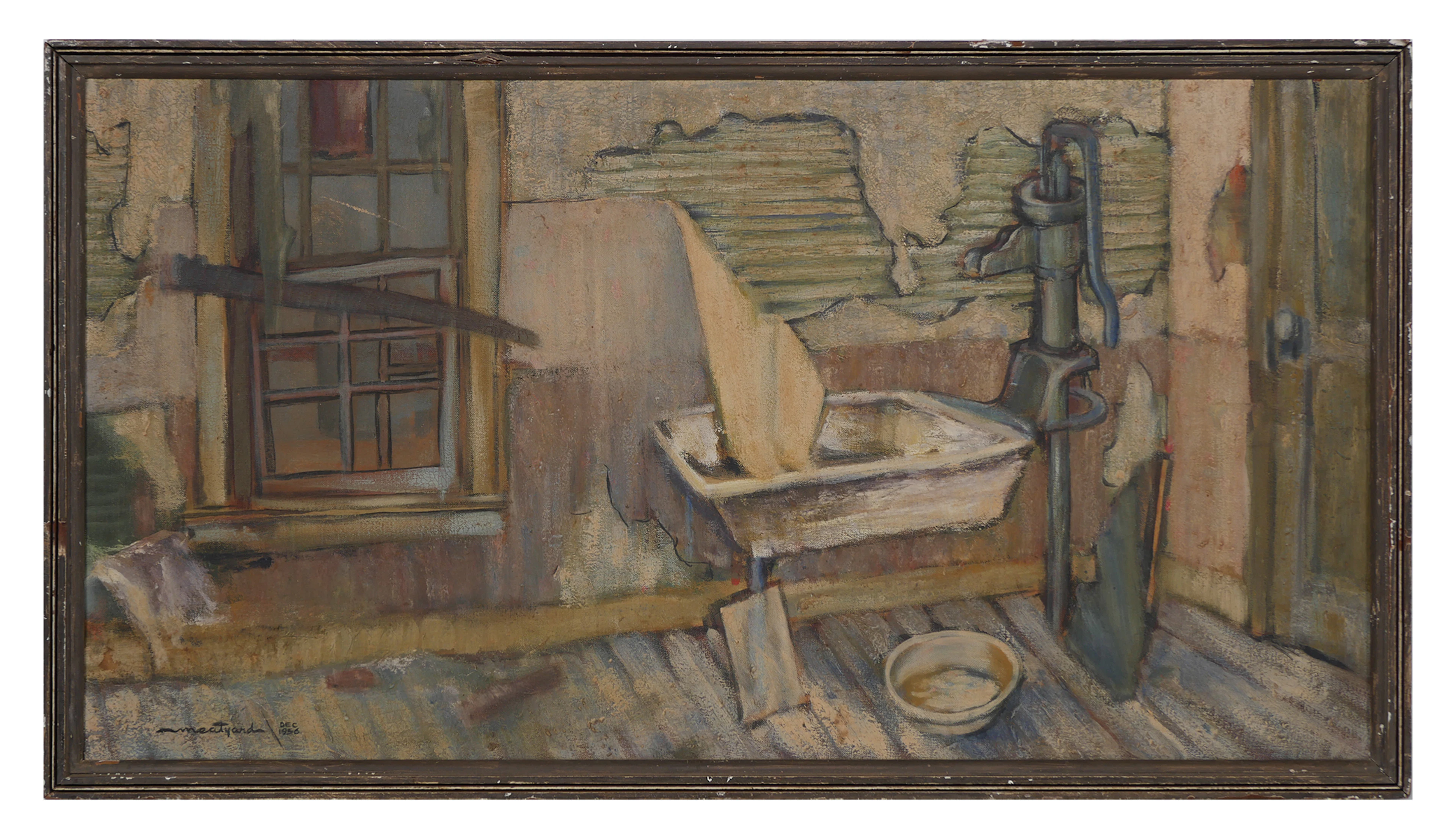 RALPH EUGENE MEATYARD, Oil Painting