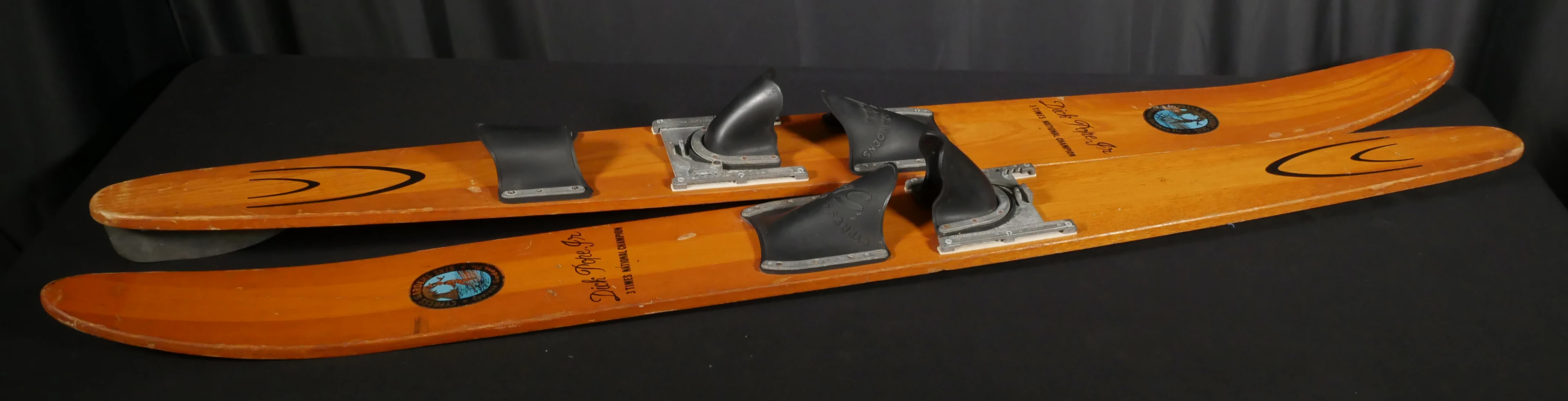 2 VINTAGE CYPRESS GARDENS WATER SKIS