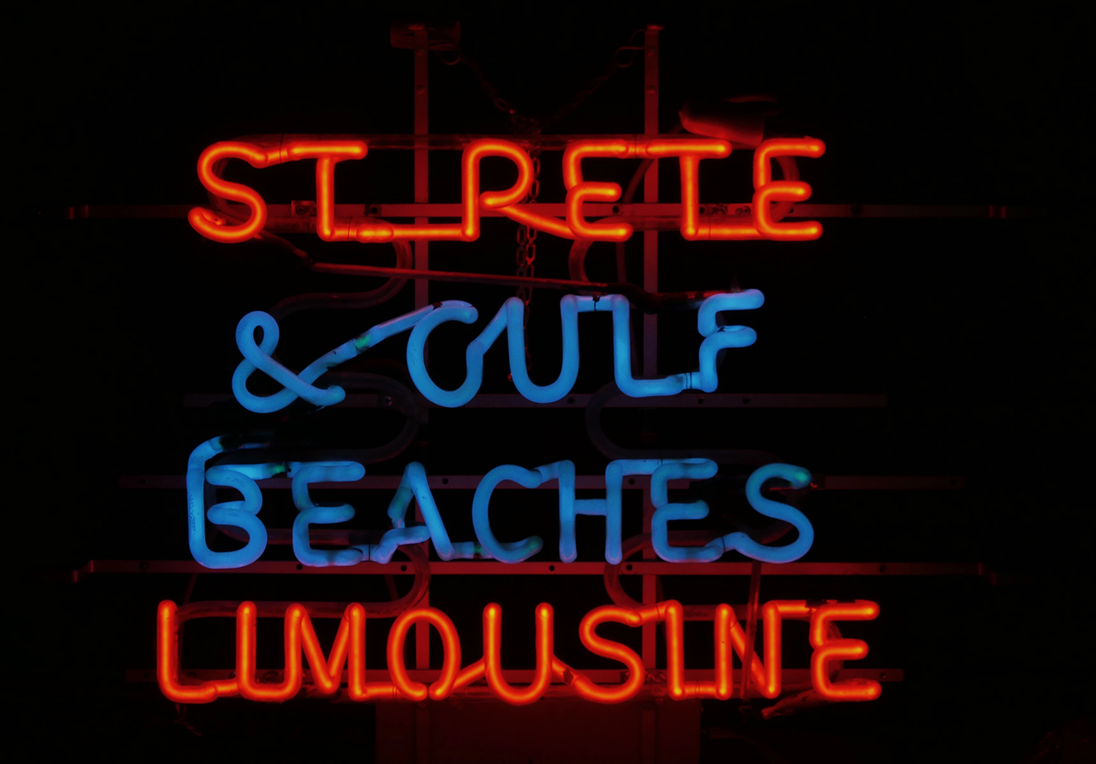 1970s St. Pete Limousine NEON SIGN