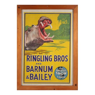 Vintage RINGLING BROS 1944 Circus Poster
