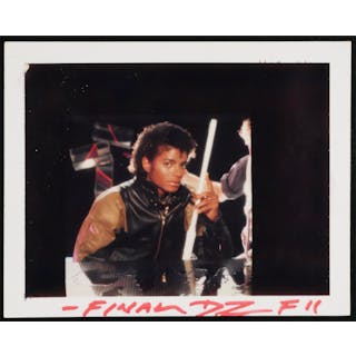 MICHAEL JACKSON Thriller Polaroid, Alt Cover 1