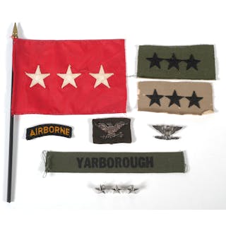 Gen Yarborough Rank Insignia, Patches