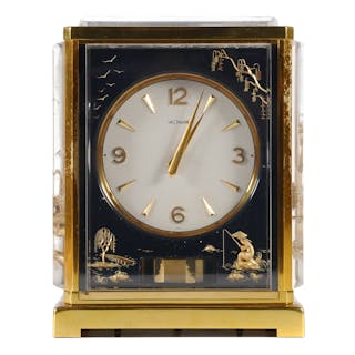 LeCoultre ATMOS Marina Chinoiserie Clock
