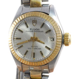 Ladies Rolex TUDOR Oysterdate 18k/SS Watch