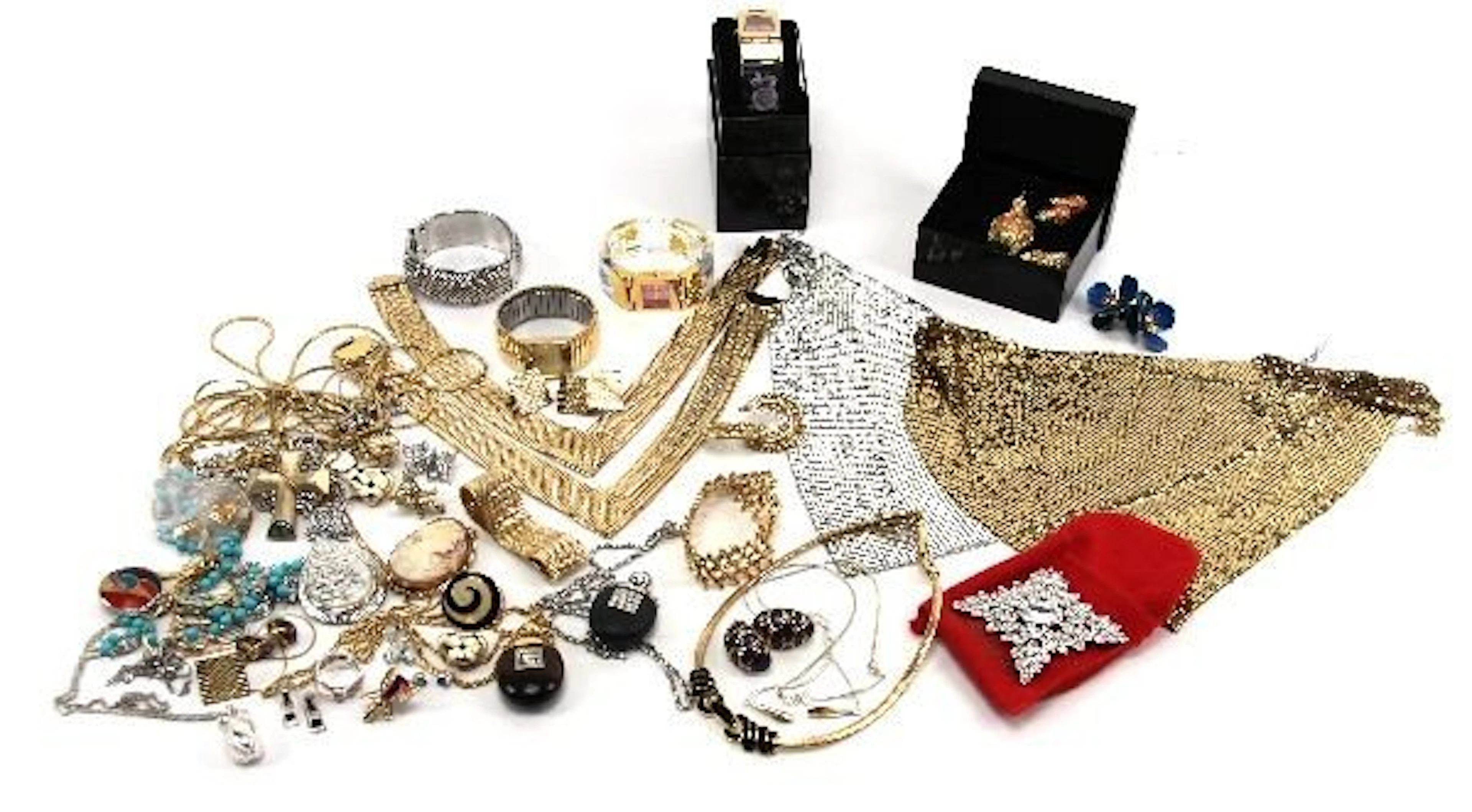 Costume jewelry lot-monet sarah cov givenchy avon
