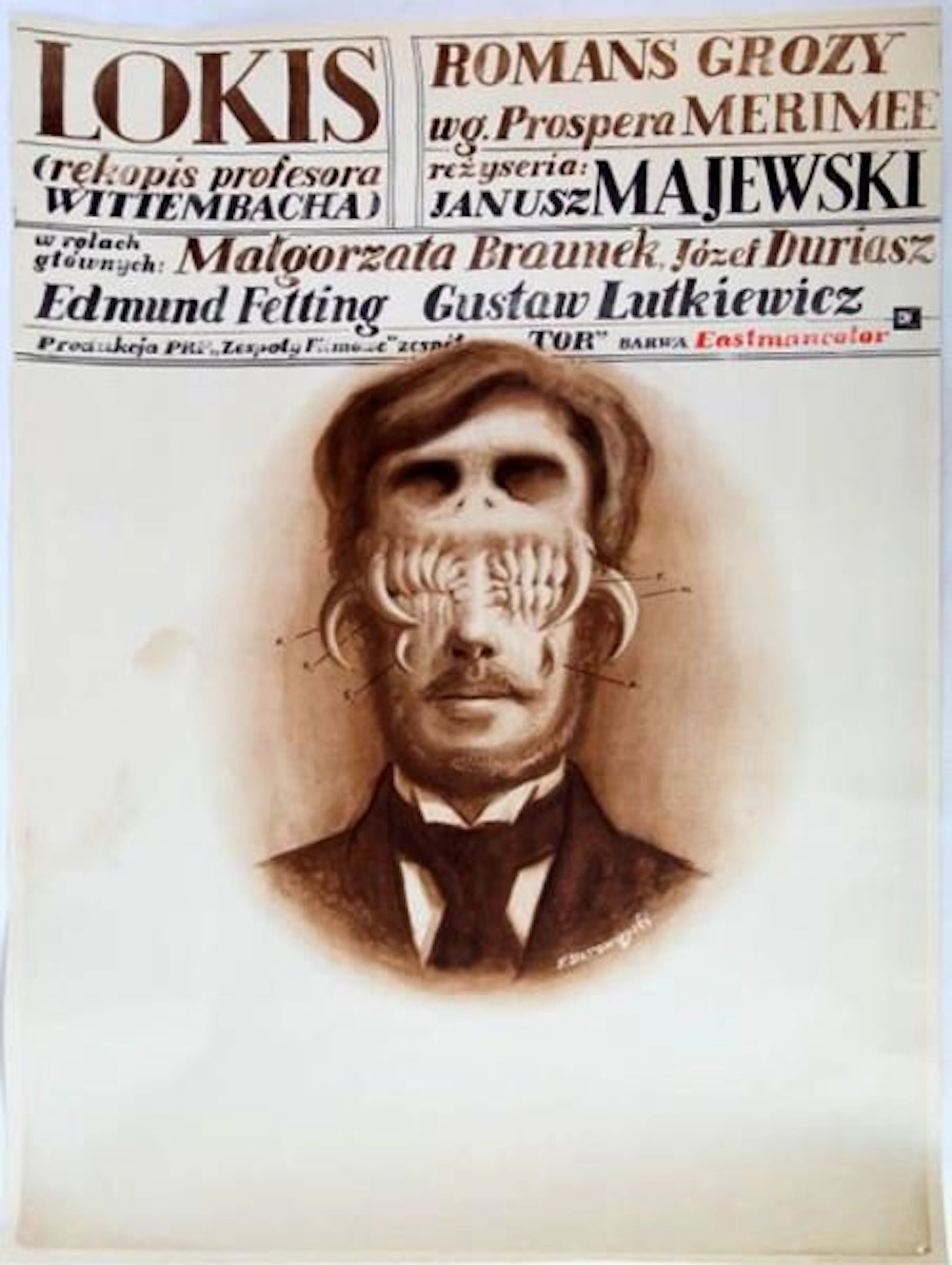 Starowieyski polish movie poster lokis 1970