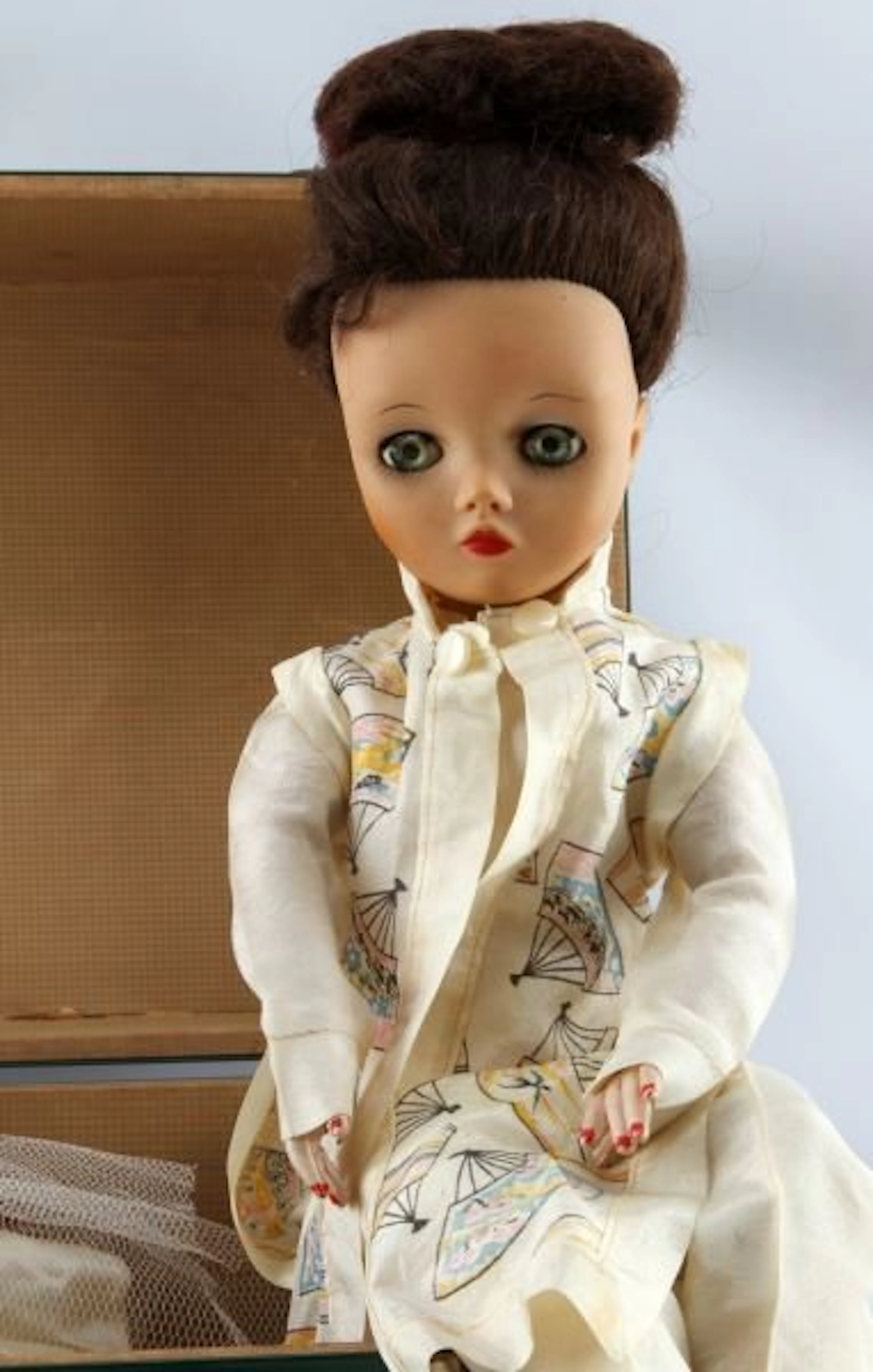 Vintage uneeda dollikin multijointed w wardrobe