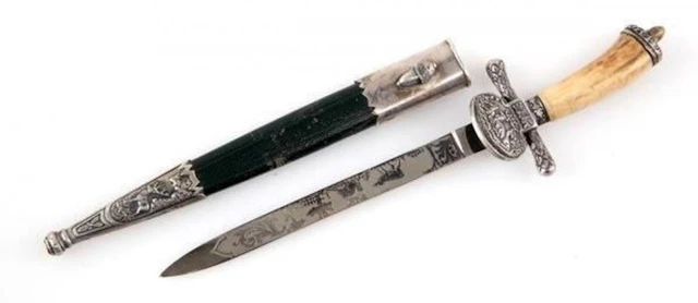 Wwii german third reich miniature hunting dagger
