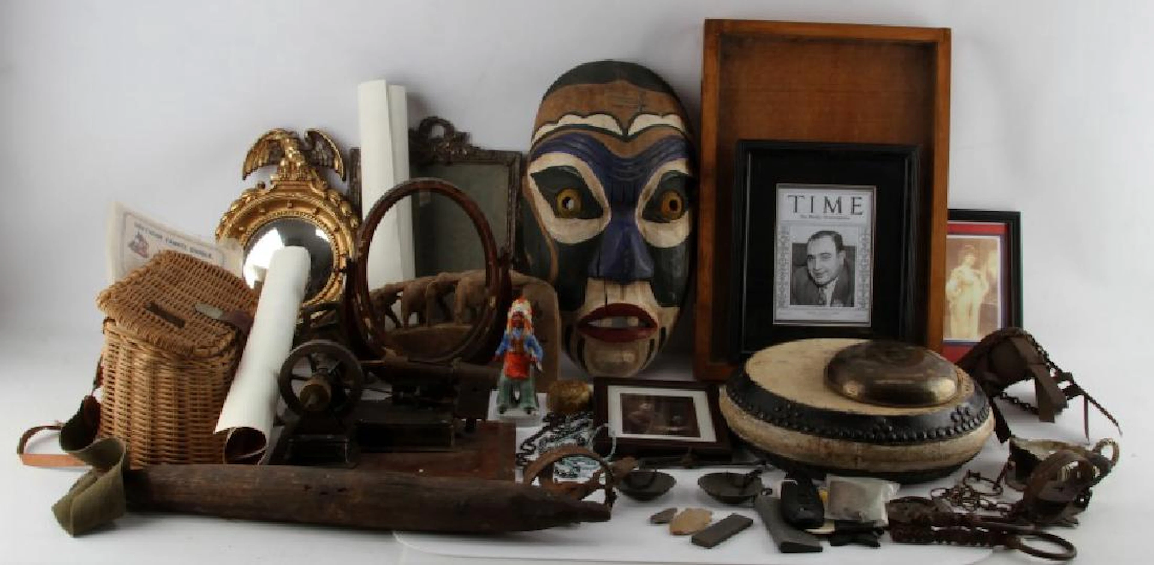 Large lot of antiques & collectibled big variety