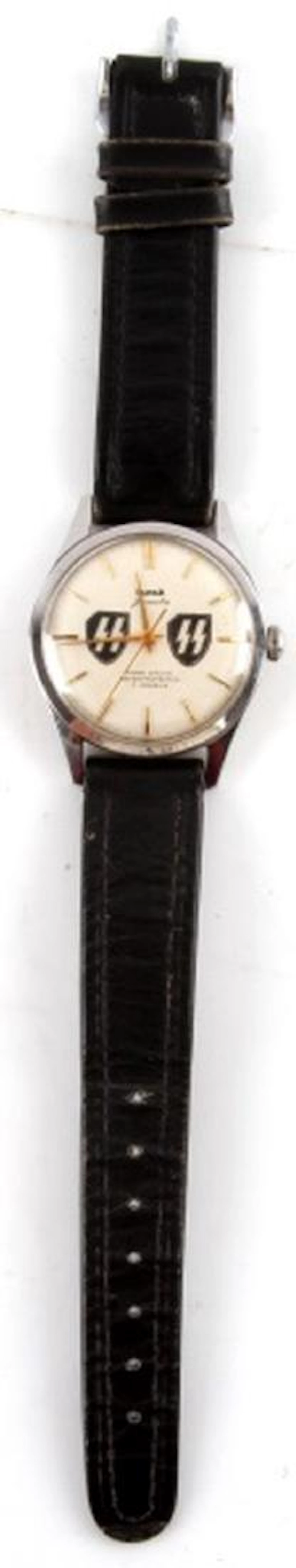 German wwii 3rd reich waffen ss wrist watch hmt