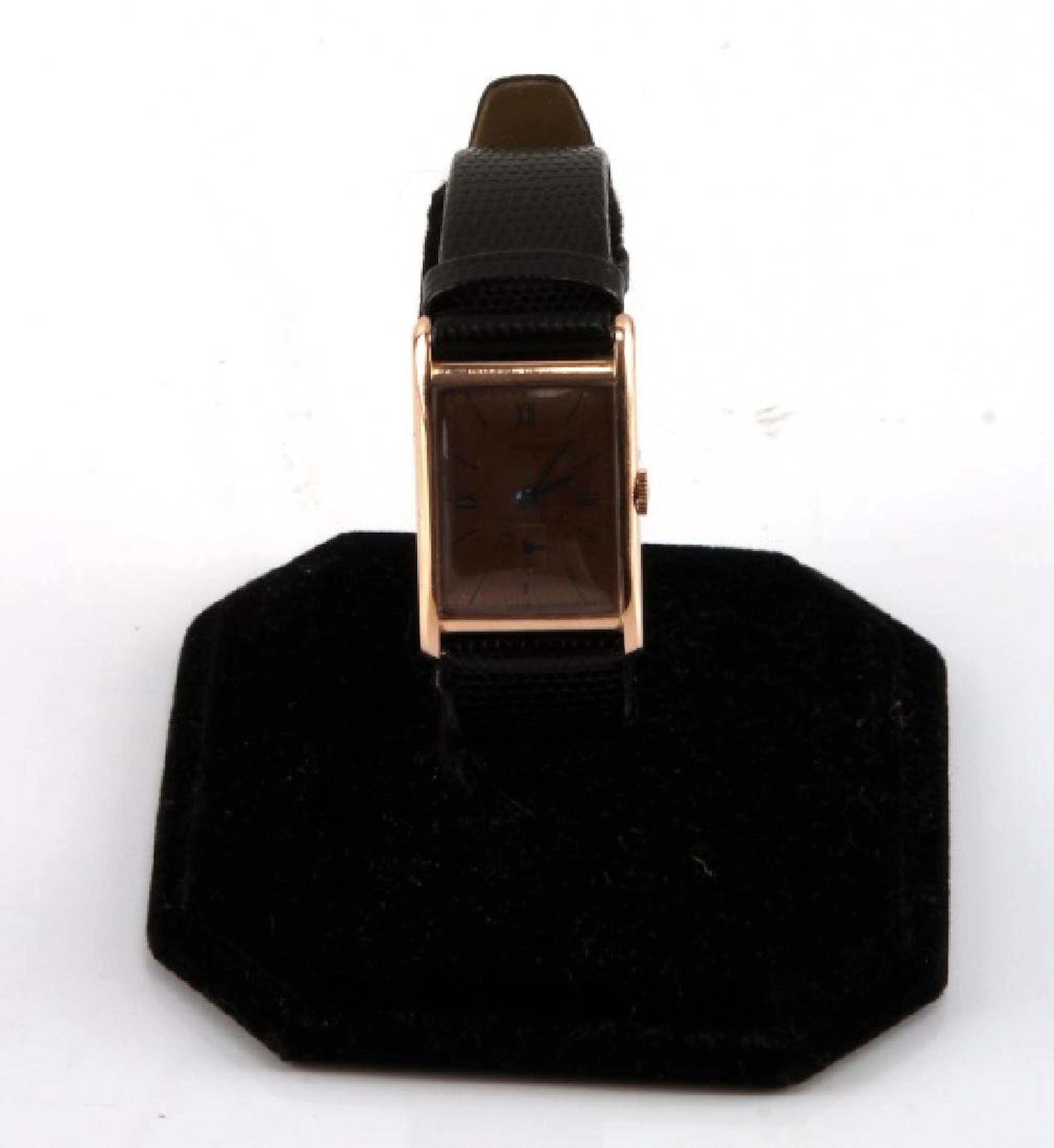 Vintage movado 14kt rose gold swiss wrist watch