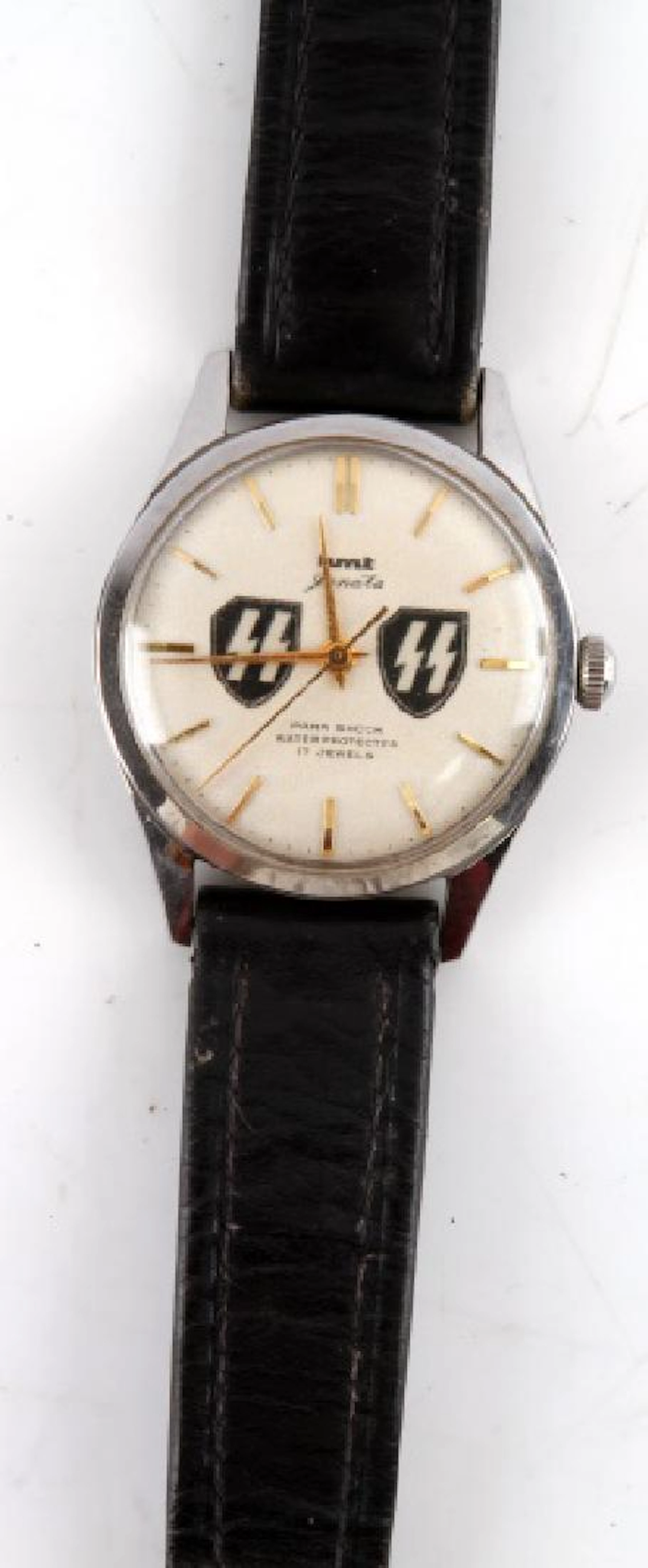German wwii 3rd reich waffen ss wrist watch hmt