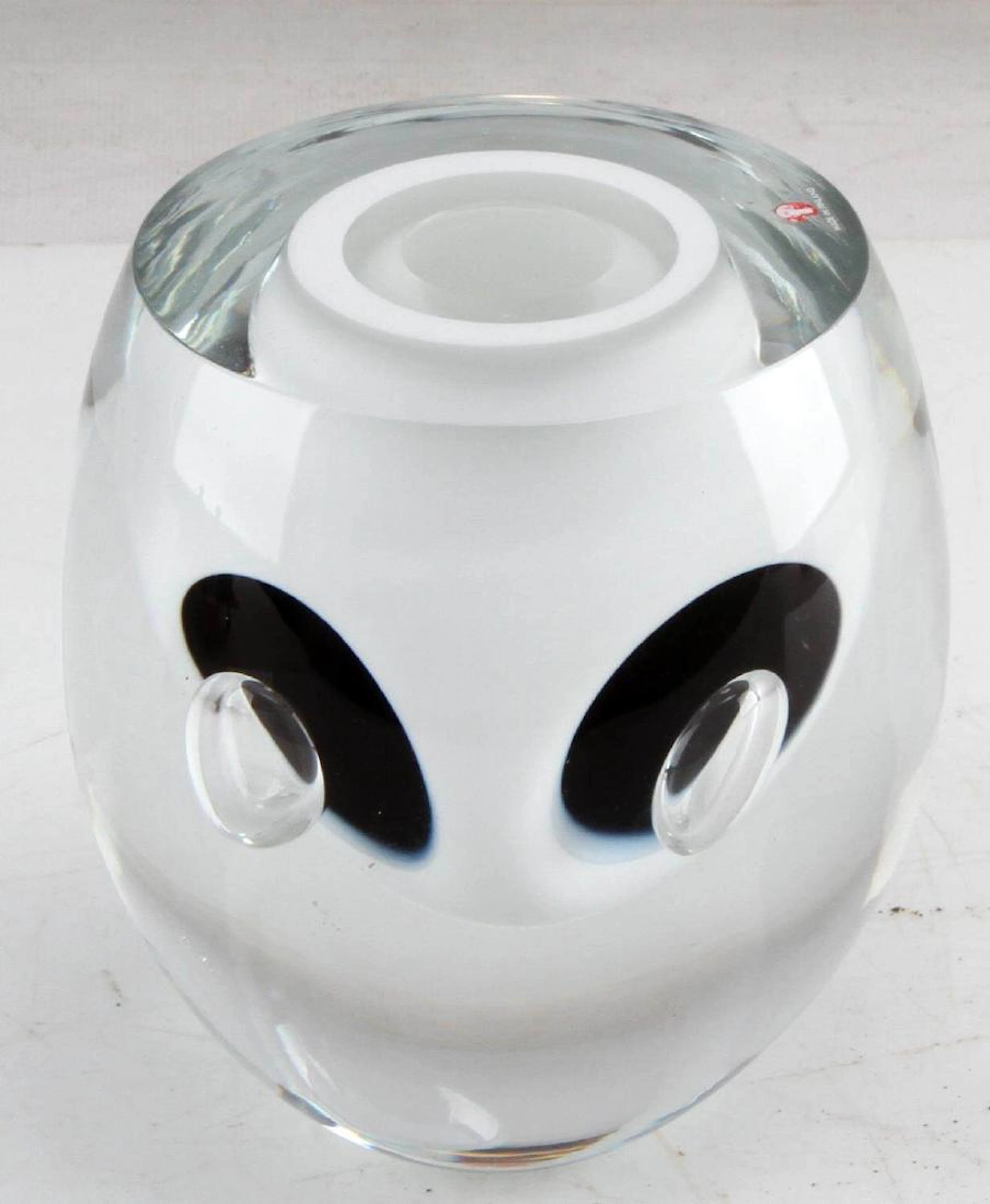Timo sarpaneva claritas vase modern art glass
