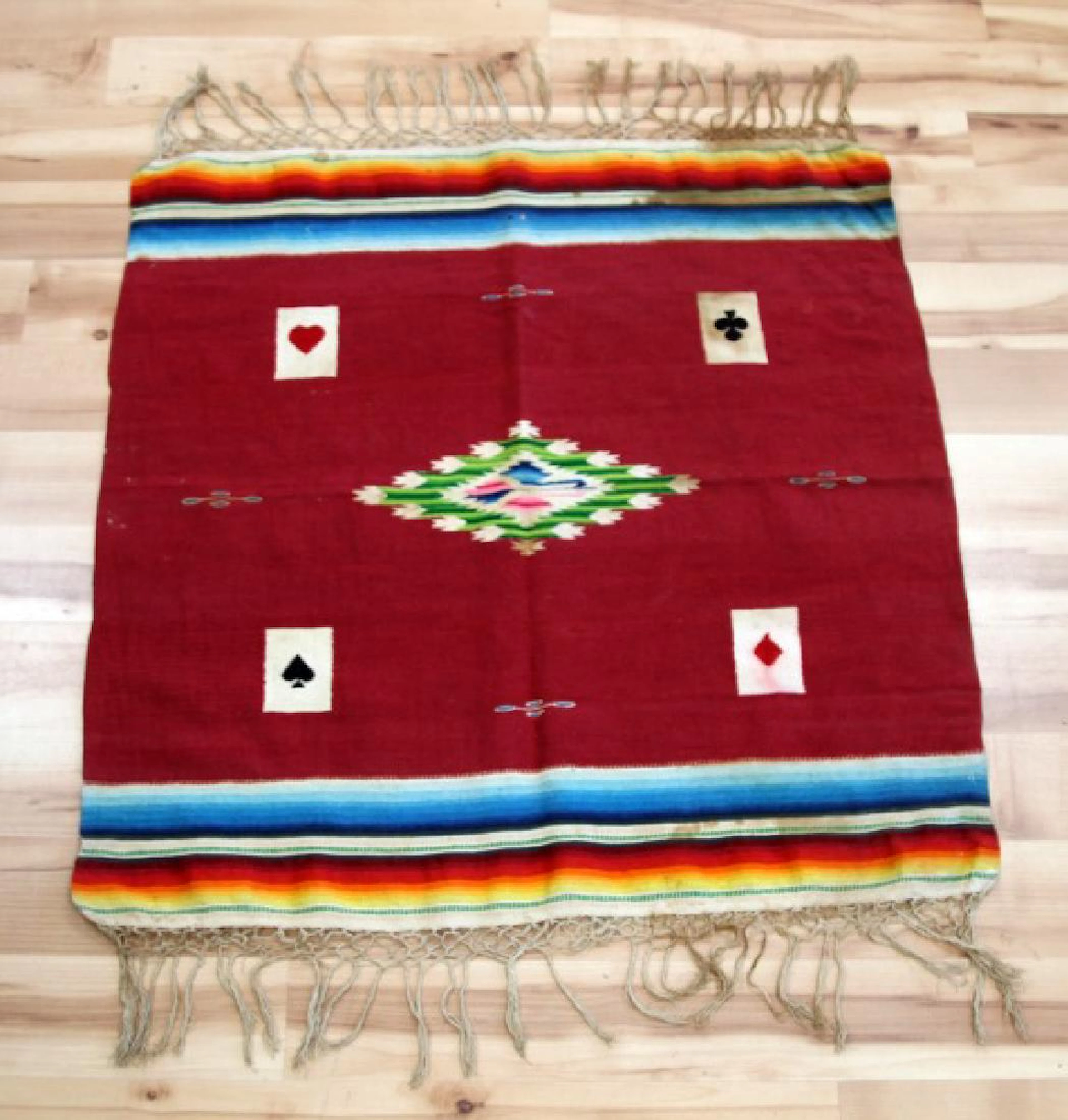 19th century four aces club pro gamblers scarf