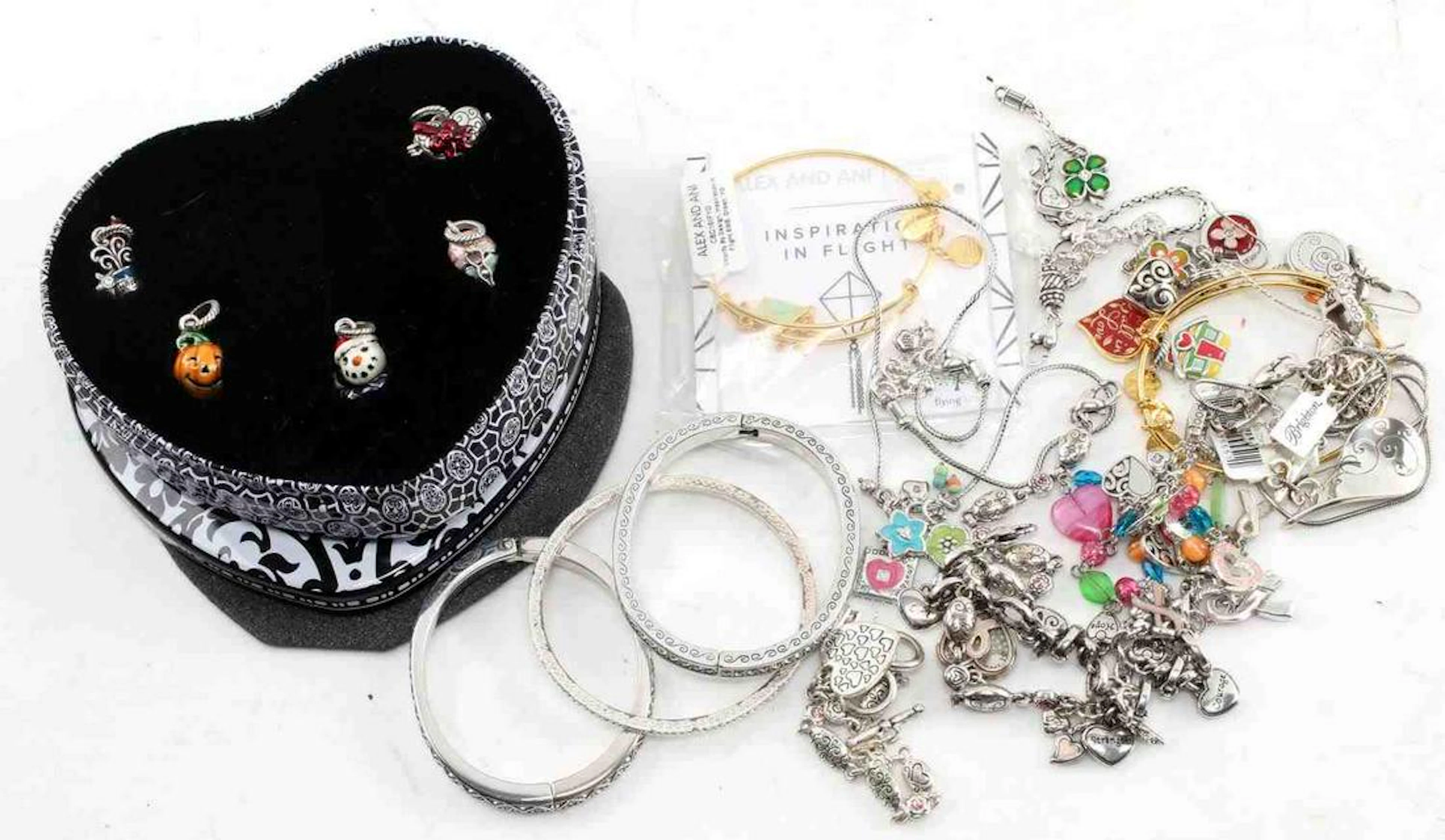 Lot of brighton jewelry & alex & ani jewelry