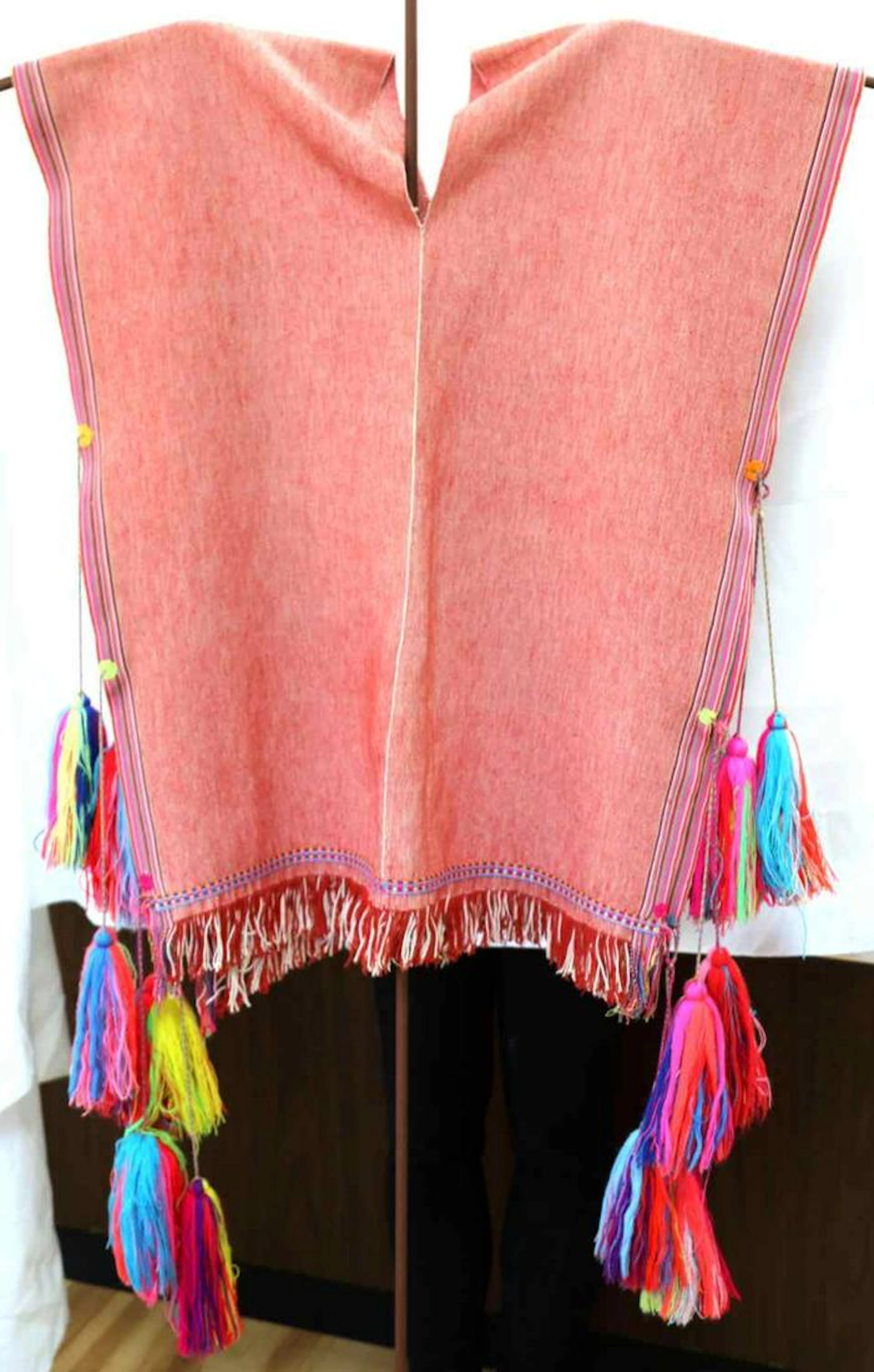 Mens poncho vest from chiapas mexico gift