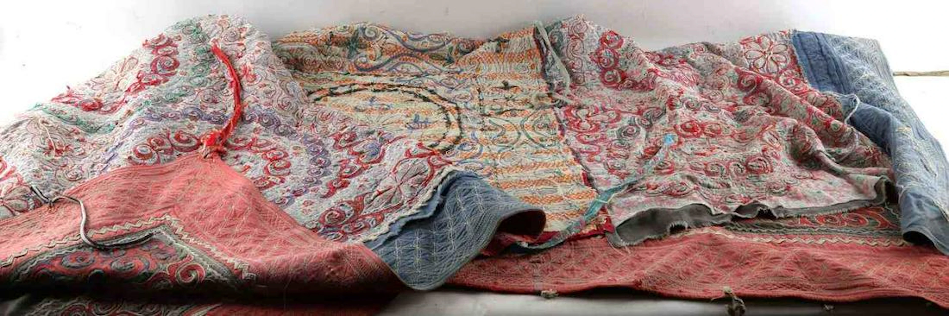 Handmade cotton indian wall tapestry