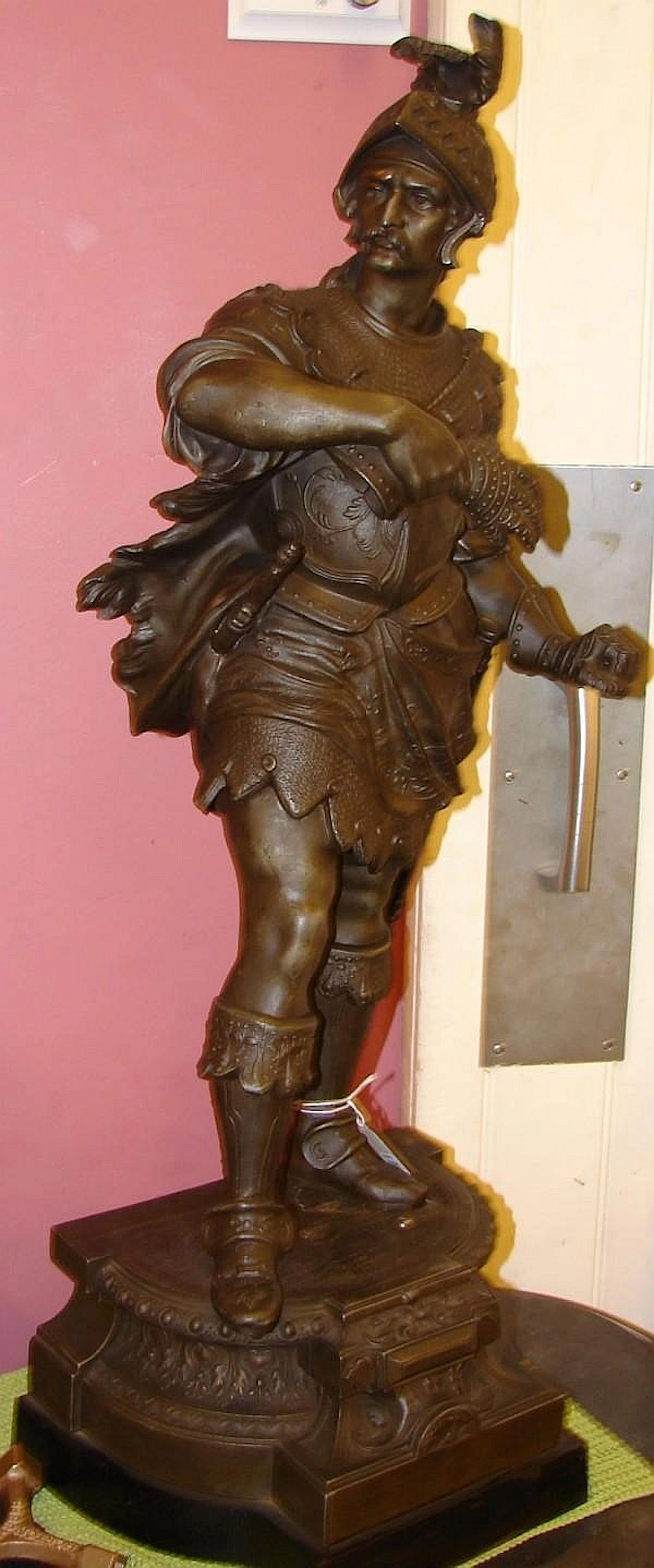 Bronze Figure of a Knight