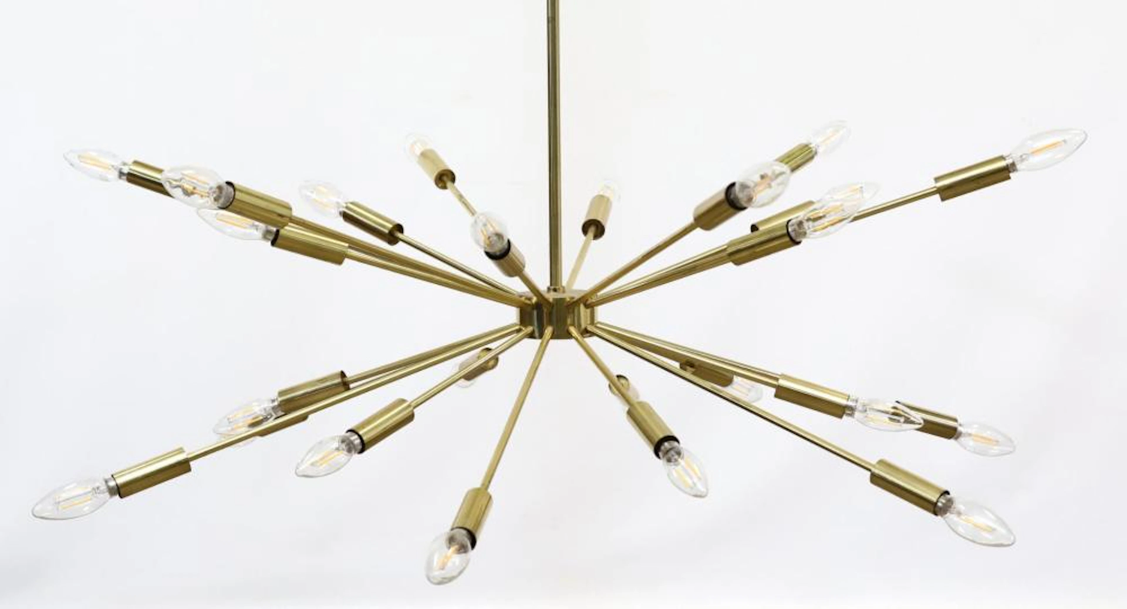Gino Sarfatti for Lightolier Sputnik Chandelier
