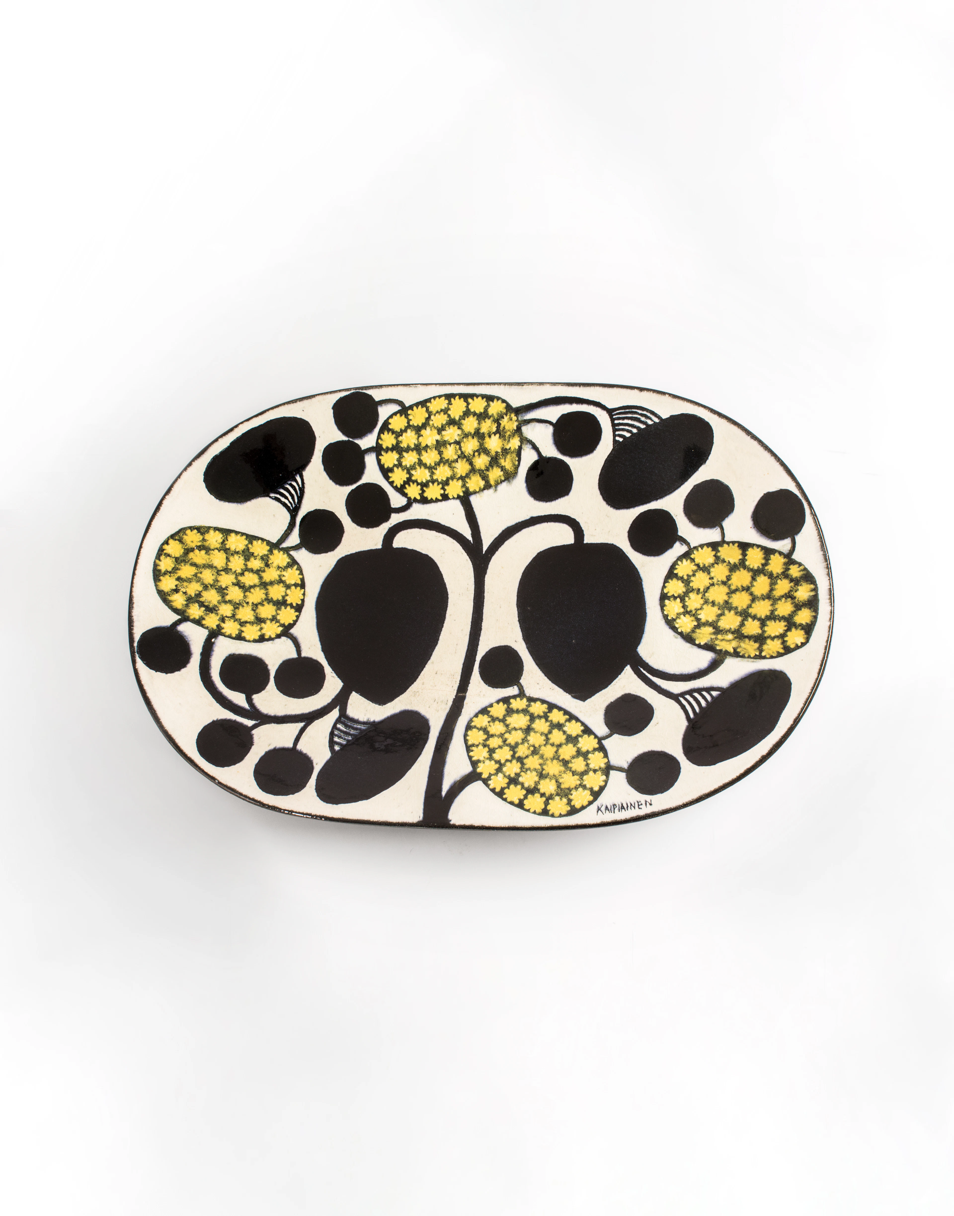 Birger Kaipiainen (1915-1988) Large plate - Birger Kaipiainen