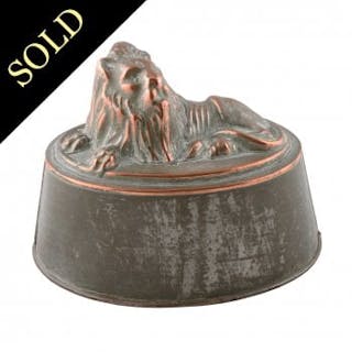 19th Century Lion Jelly Mould
