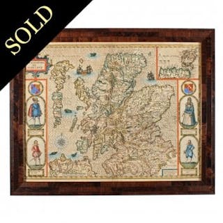 John Speed 'The Kingdome of Scotland' Map