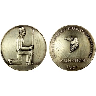 MUNICH: AR medal (27.94g), 1927, Unc