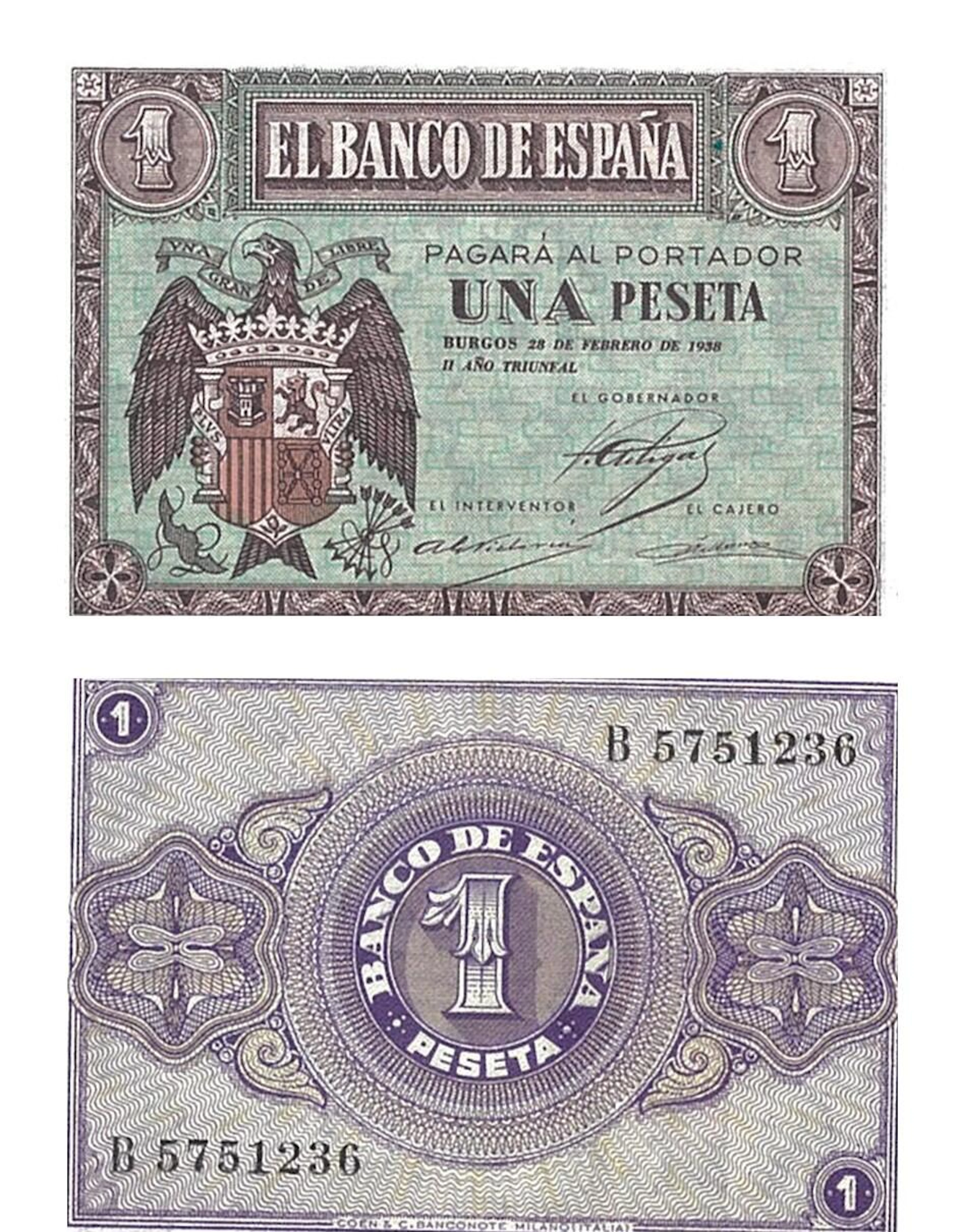 BILLETES ESPAÑOLES