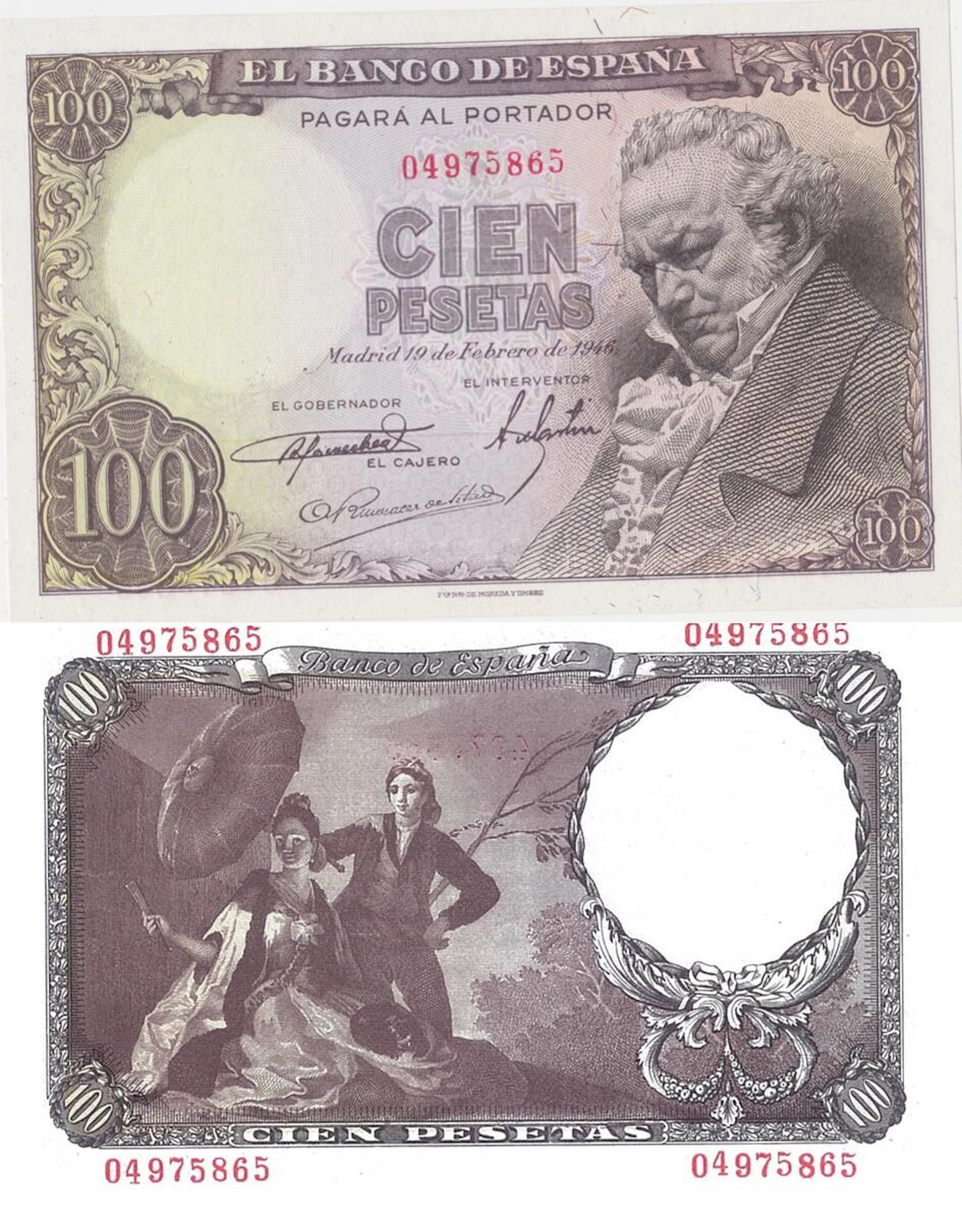 BILLETES ESPAÑOLES