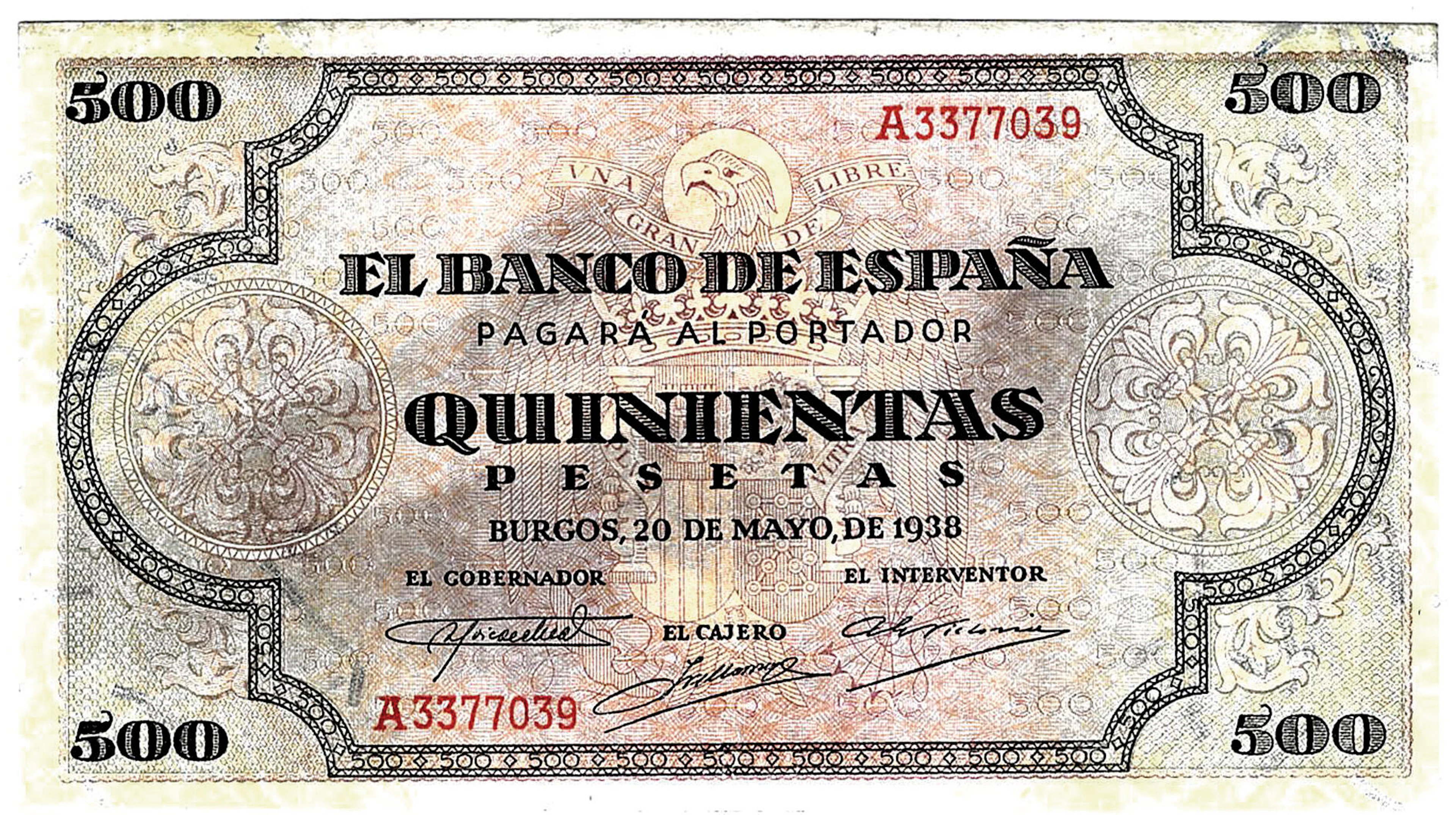 BILLETES ESPAÑOLES