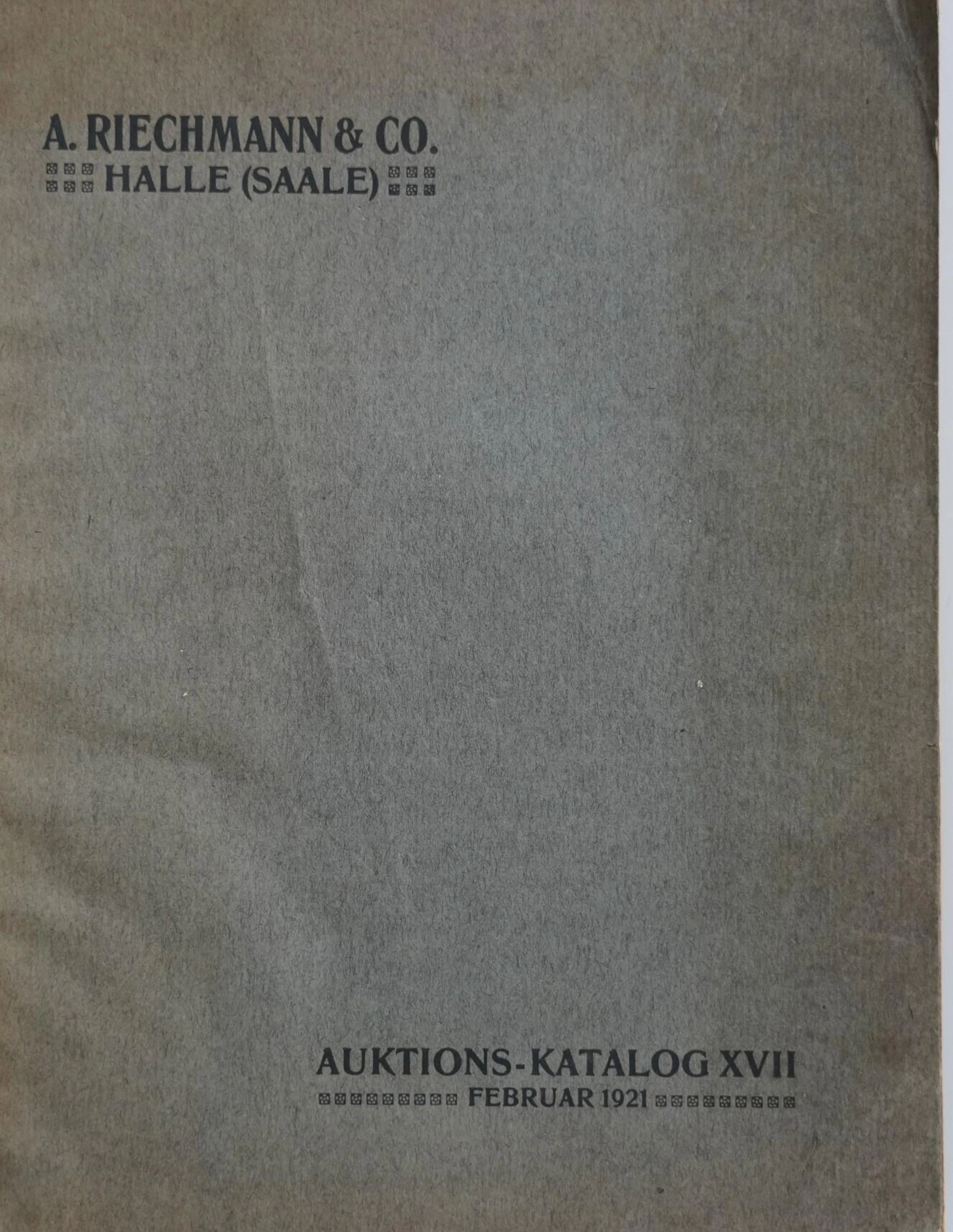 Auktionskataloge