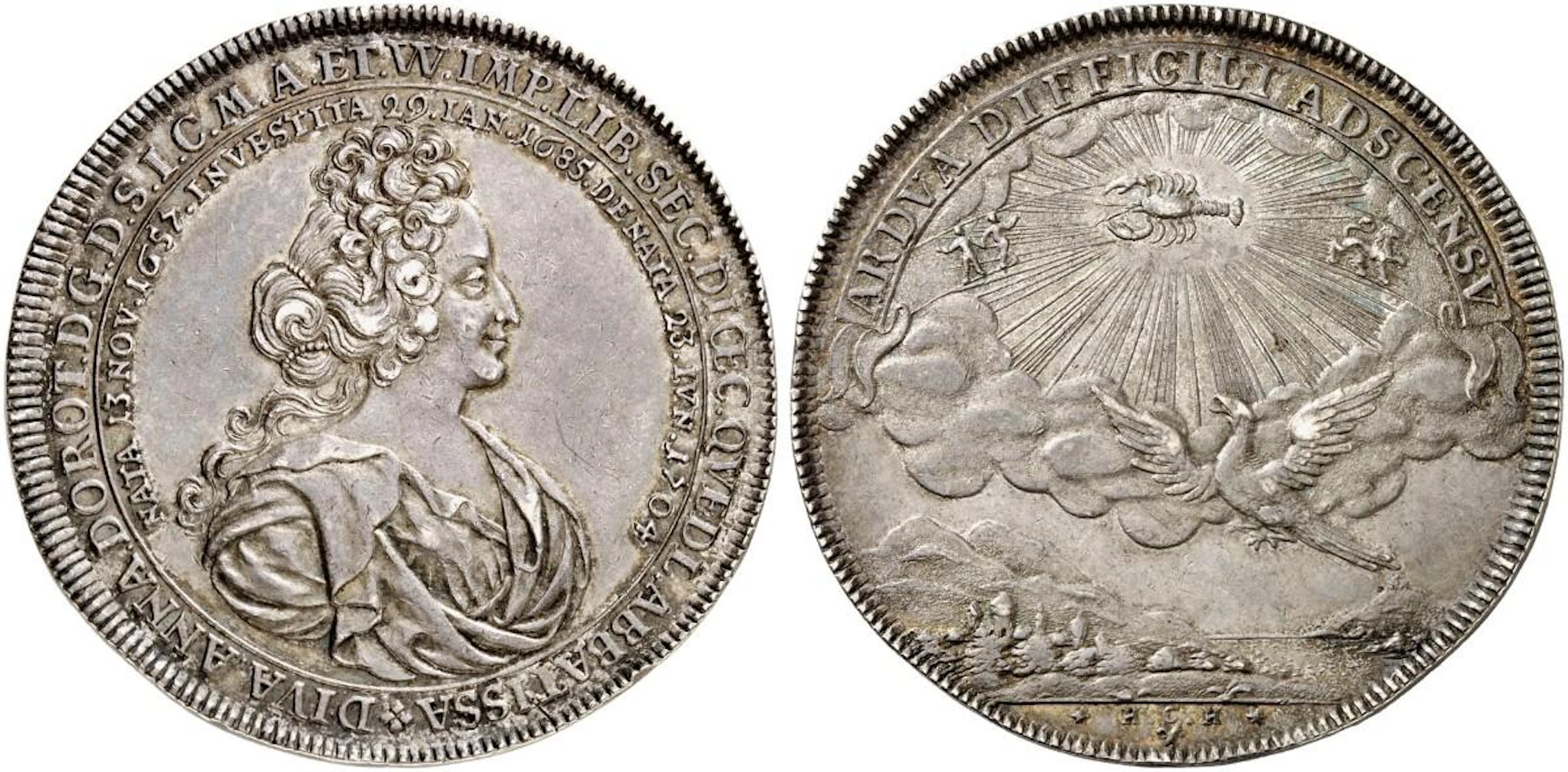 Anna Dorothea von Sachsen-Weimar, 1685-1704.