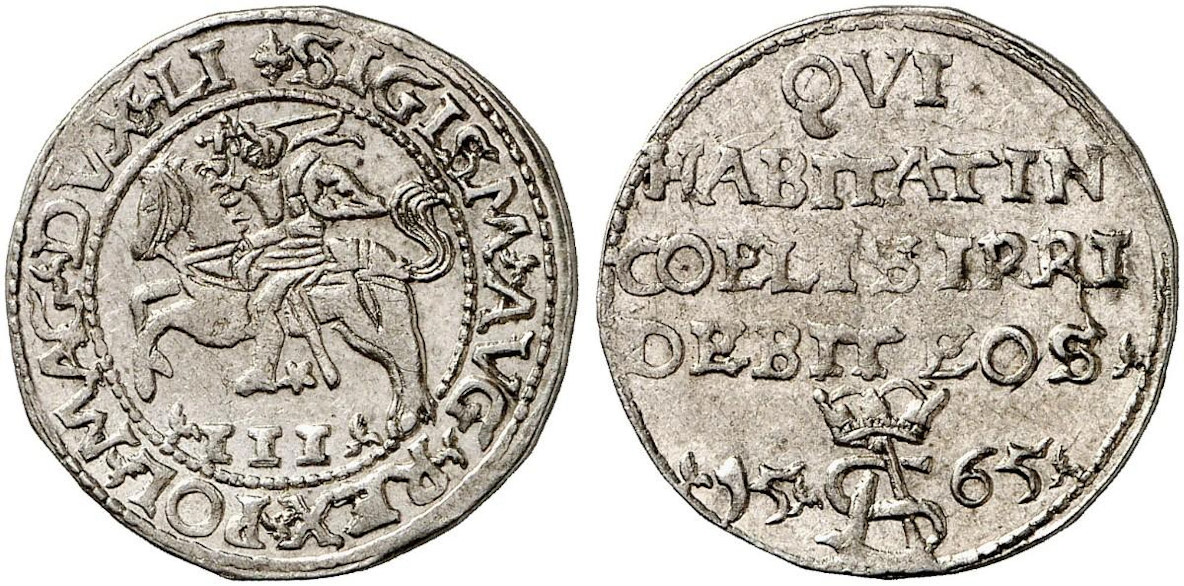 BALTIKUM. LITAUEN. Sigismund August von Polen, 1545-1572.